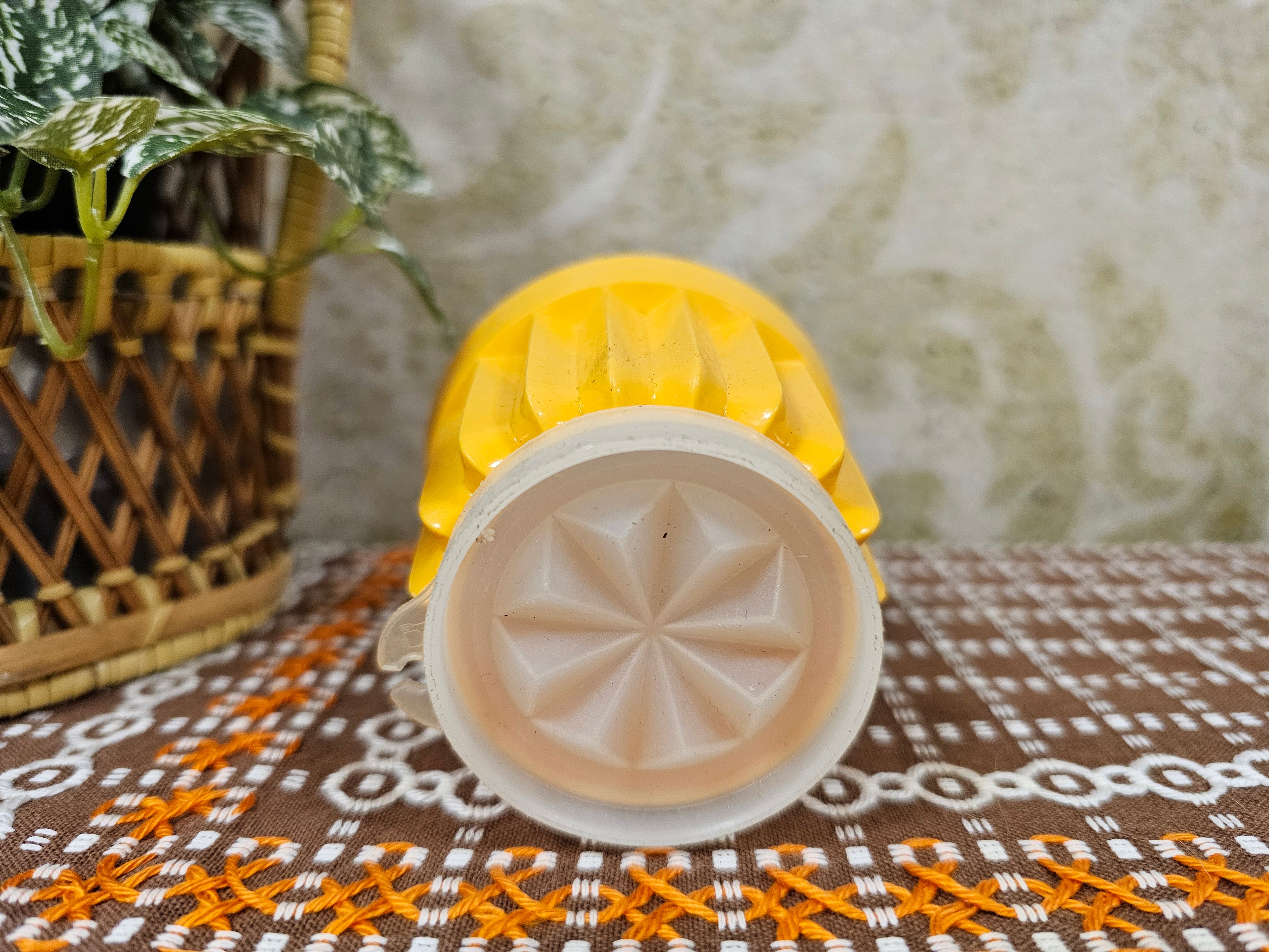 Tupperware puddingvorm oranje