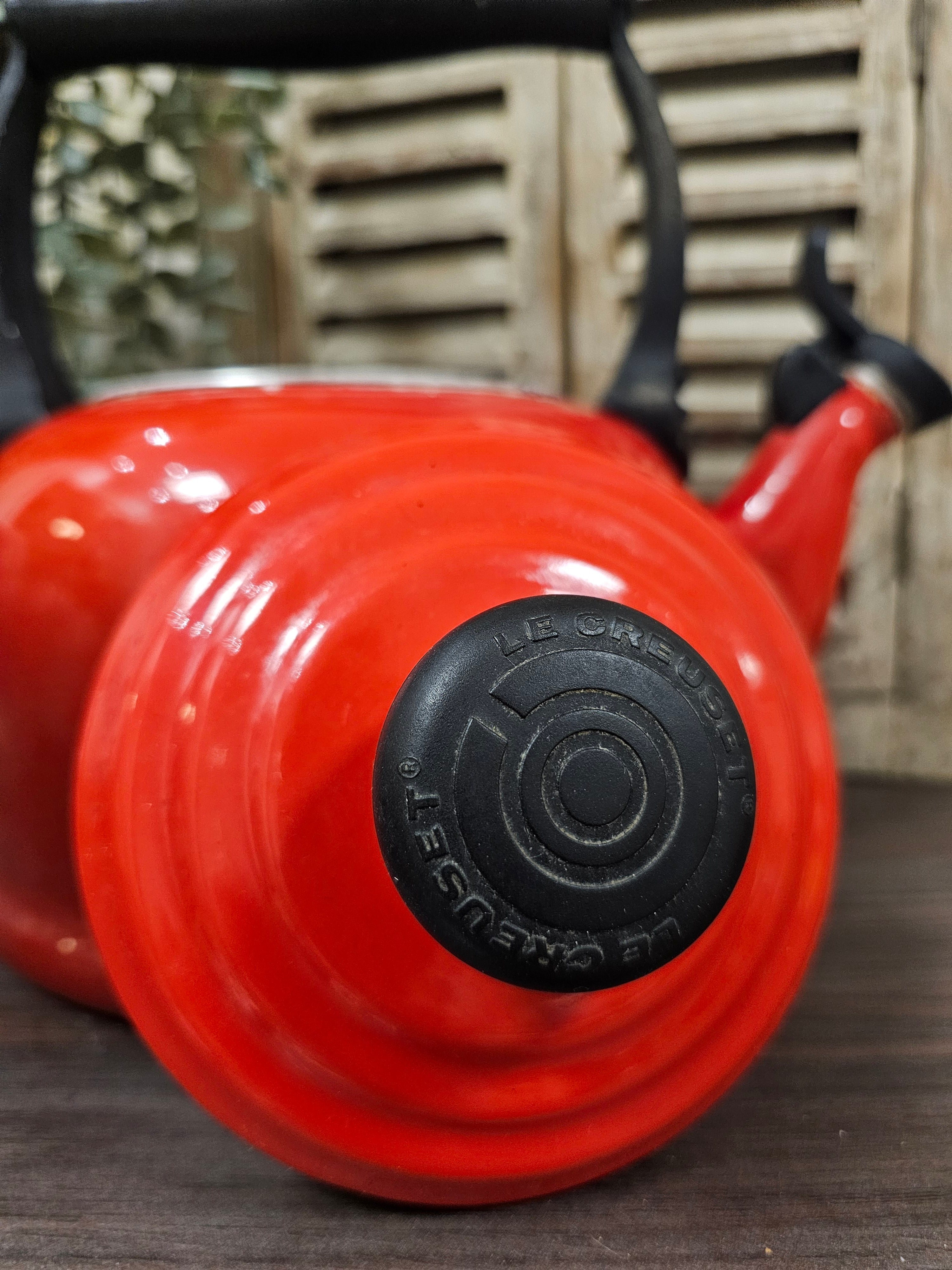 Le Creuset rode fluitketel 2,1 liter