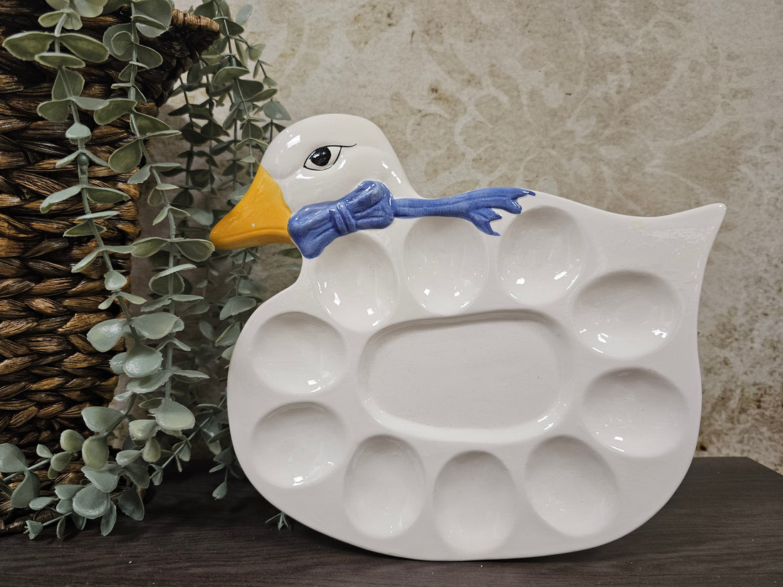 Eierenbord witte eend