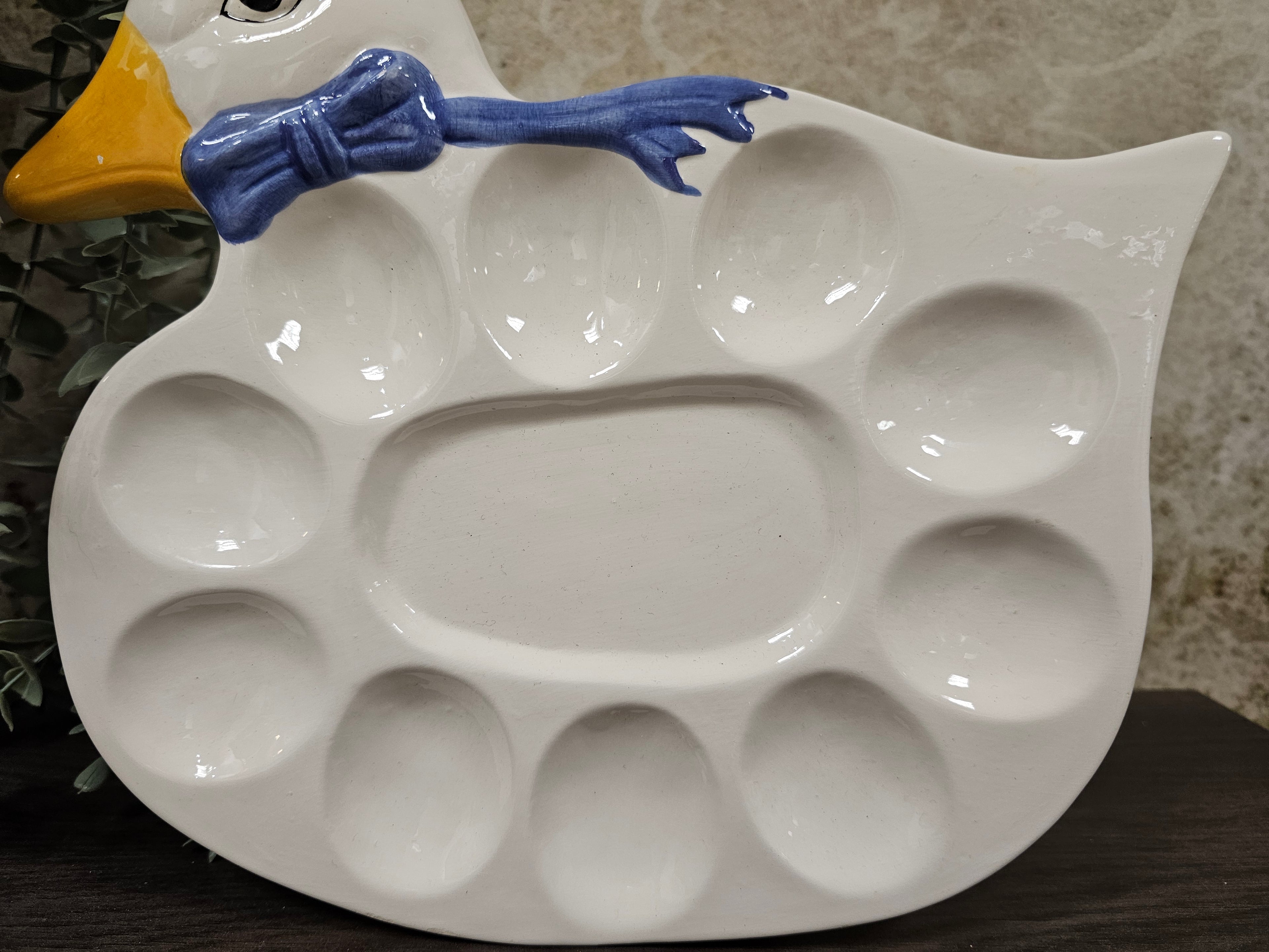 Eierenbord witte eend