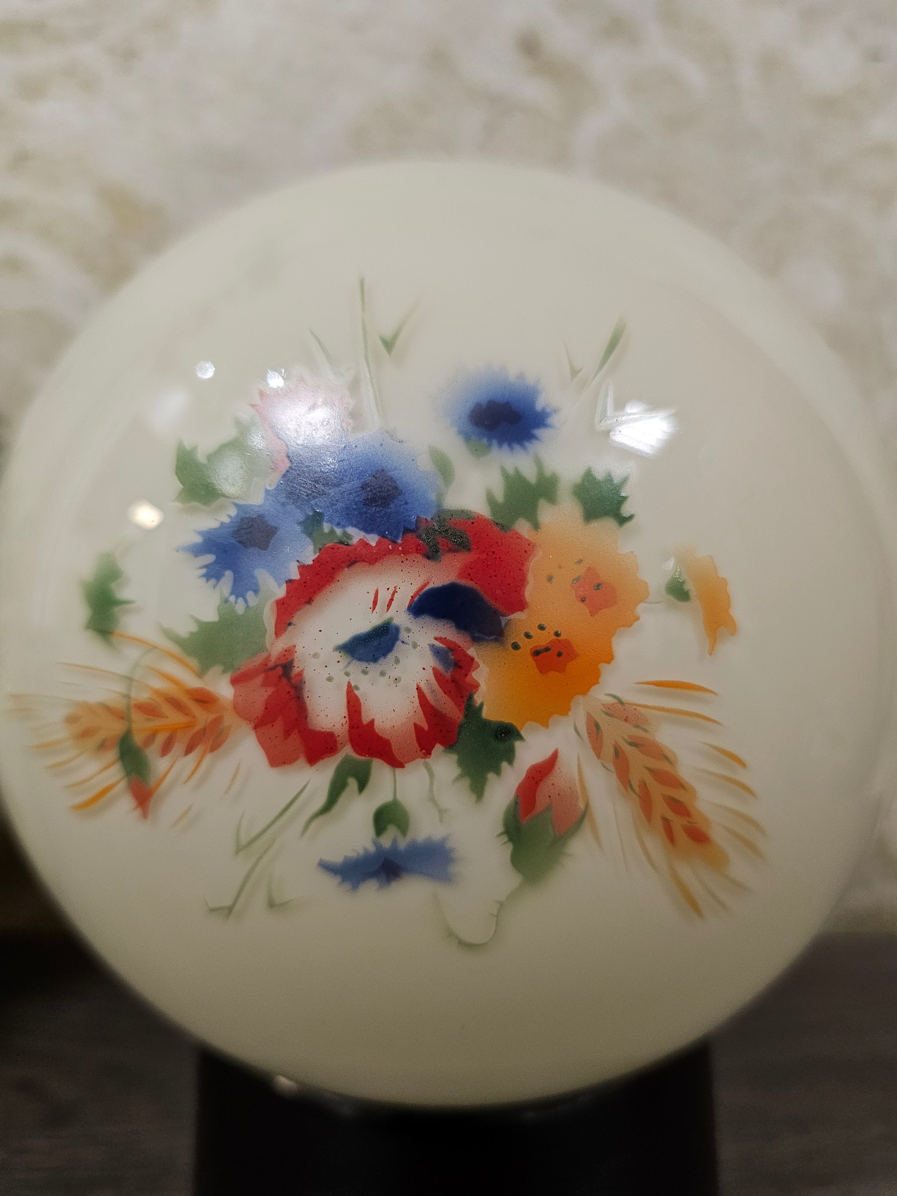 Plafondlamp bol jaren 50