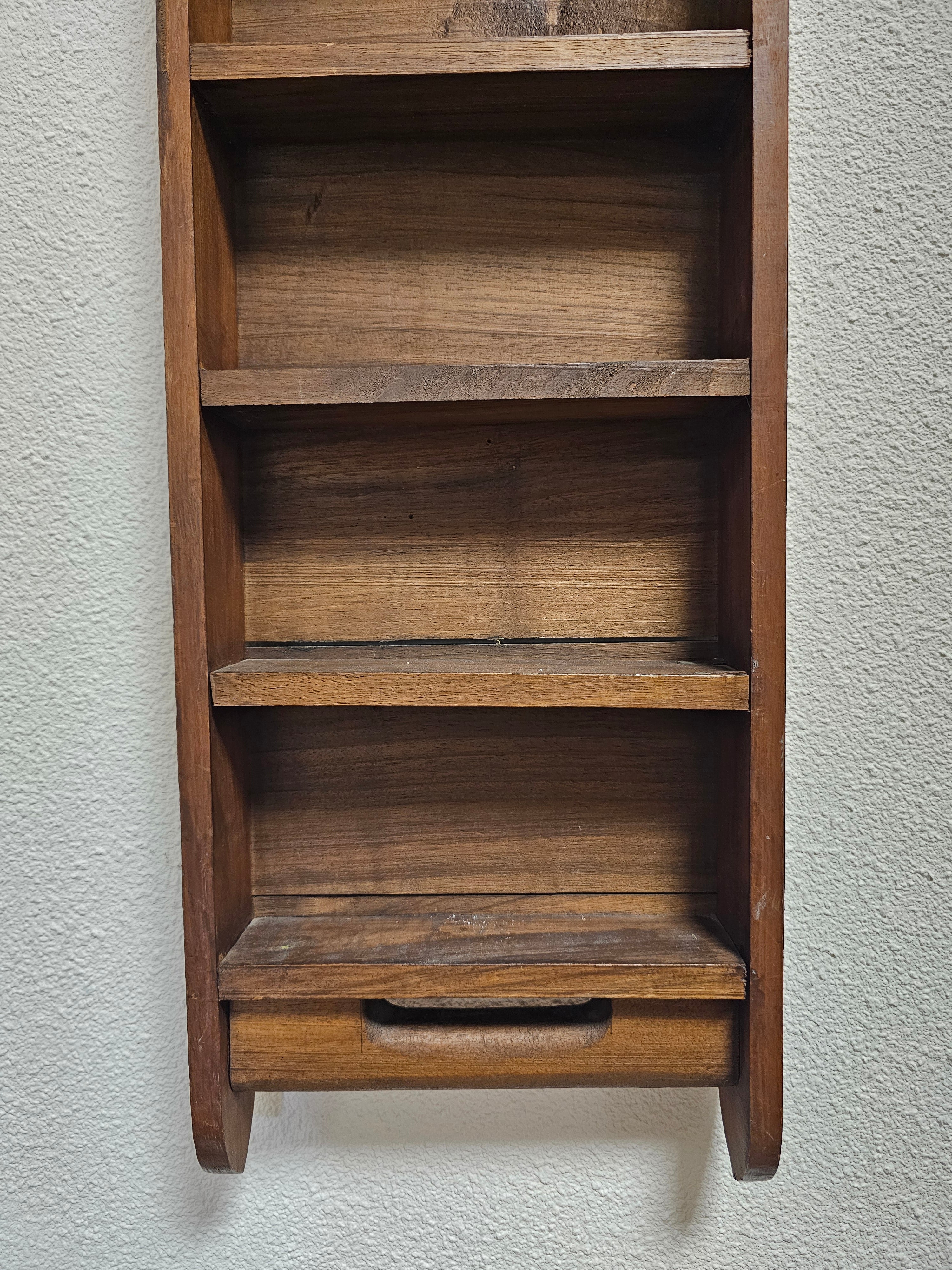 Houten vintage bakstenen mal