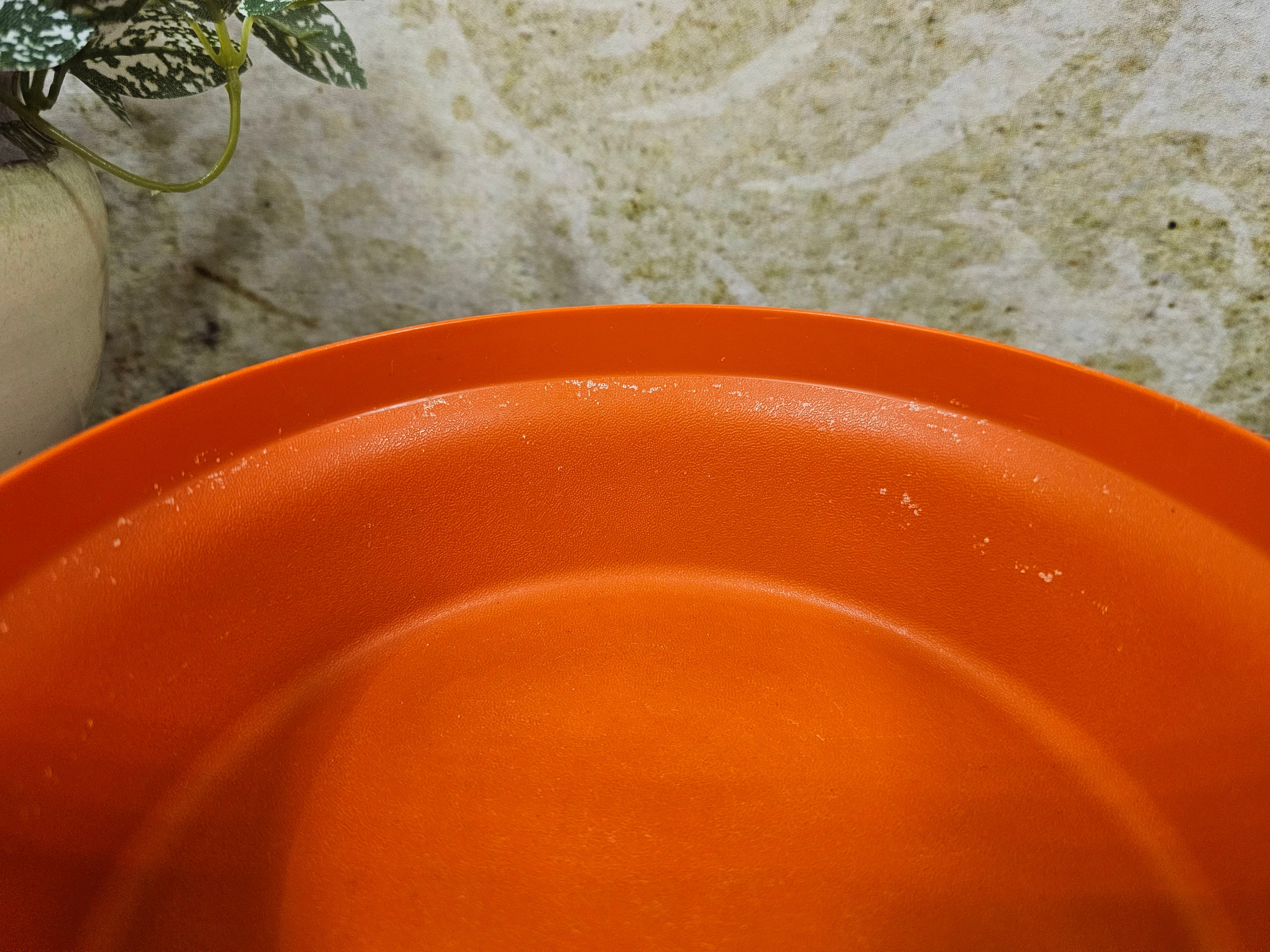 Tupperware oranje (koek) trommel