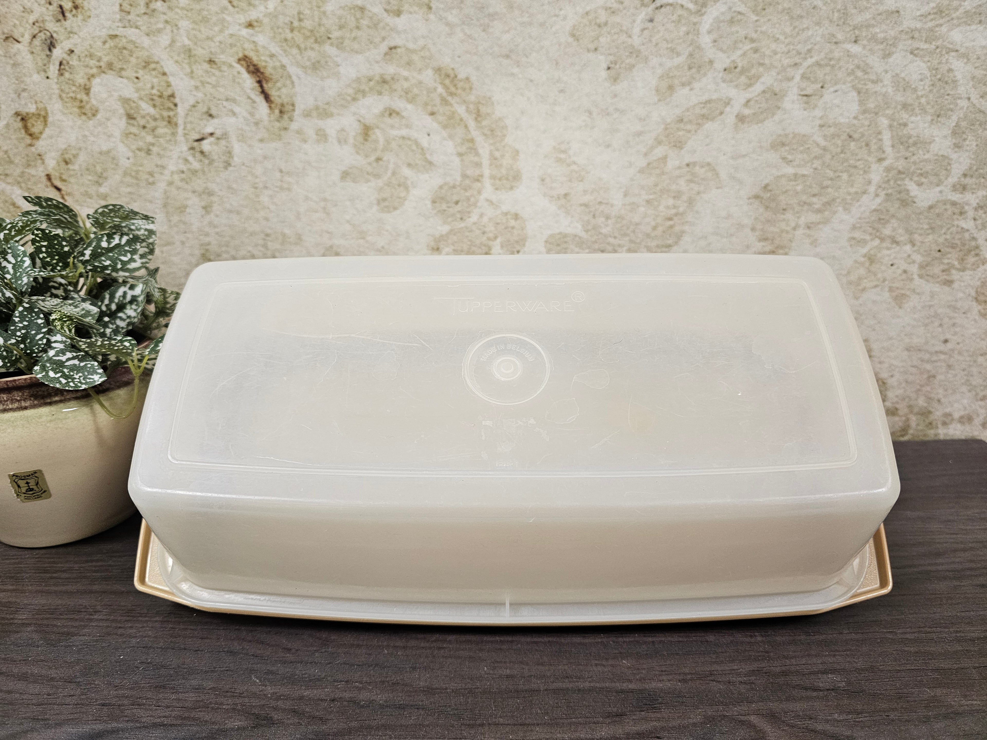 Tupperware cake trommel