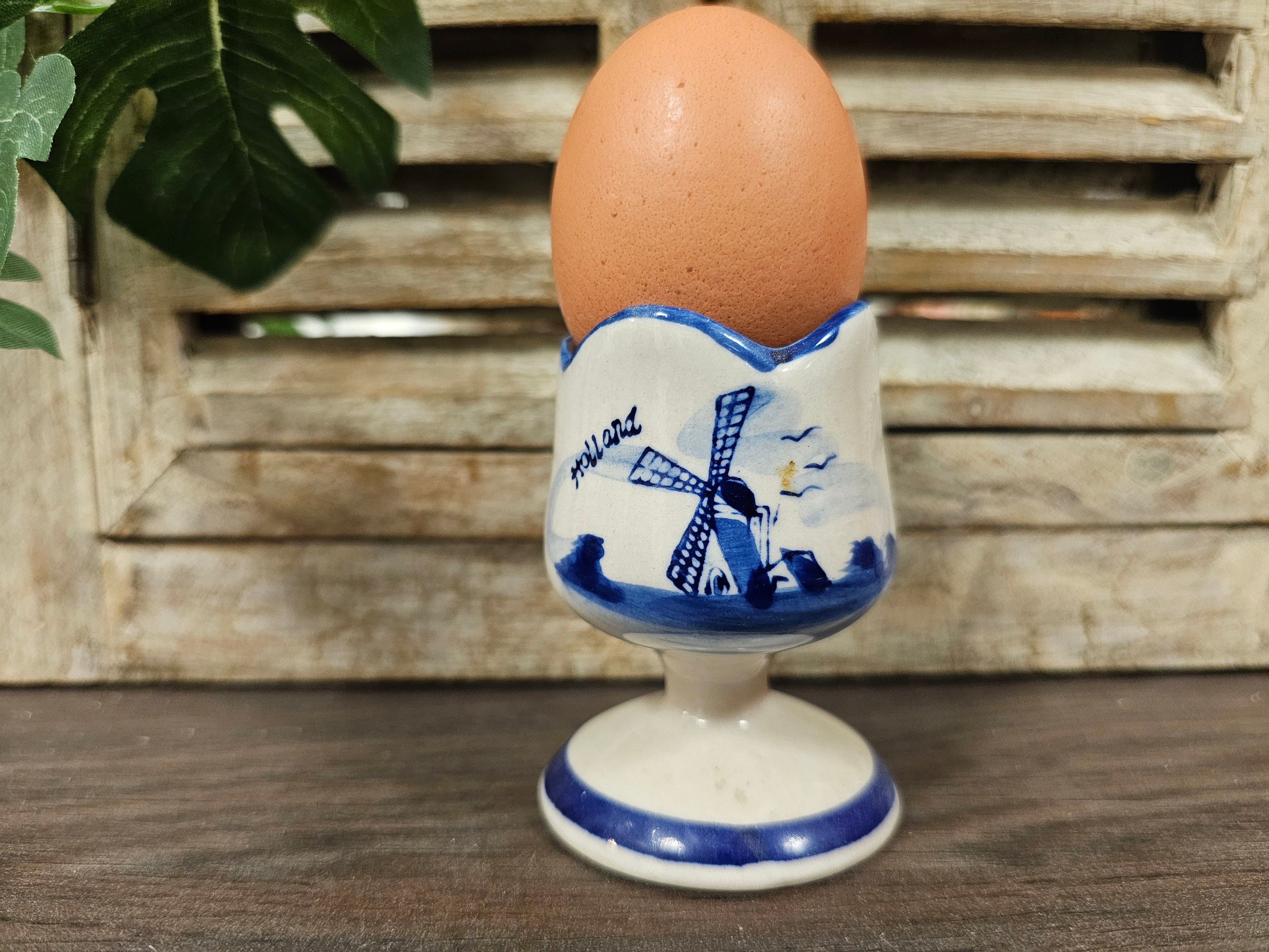 Delfts blauw eierdop