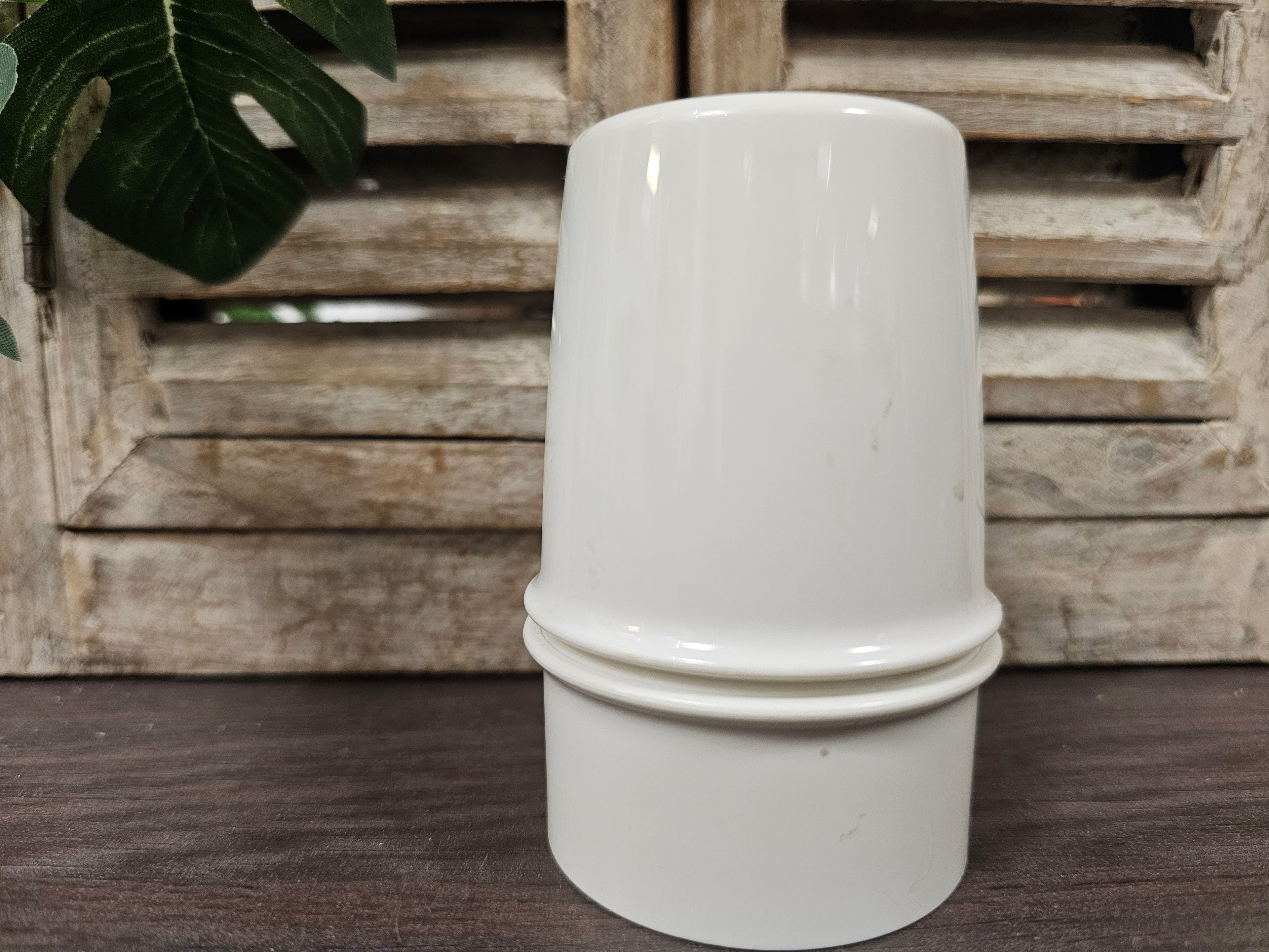 Tupperware eierdopje wit