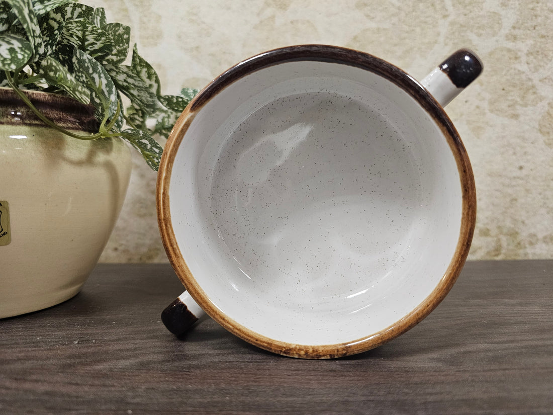 Wildflower soepkom viooltjes