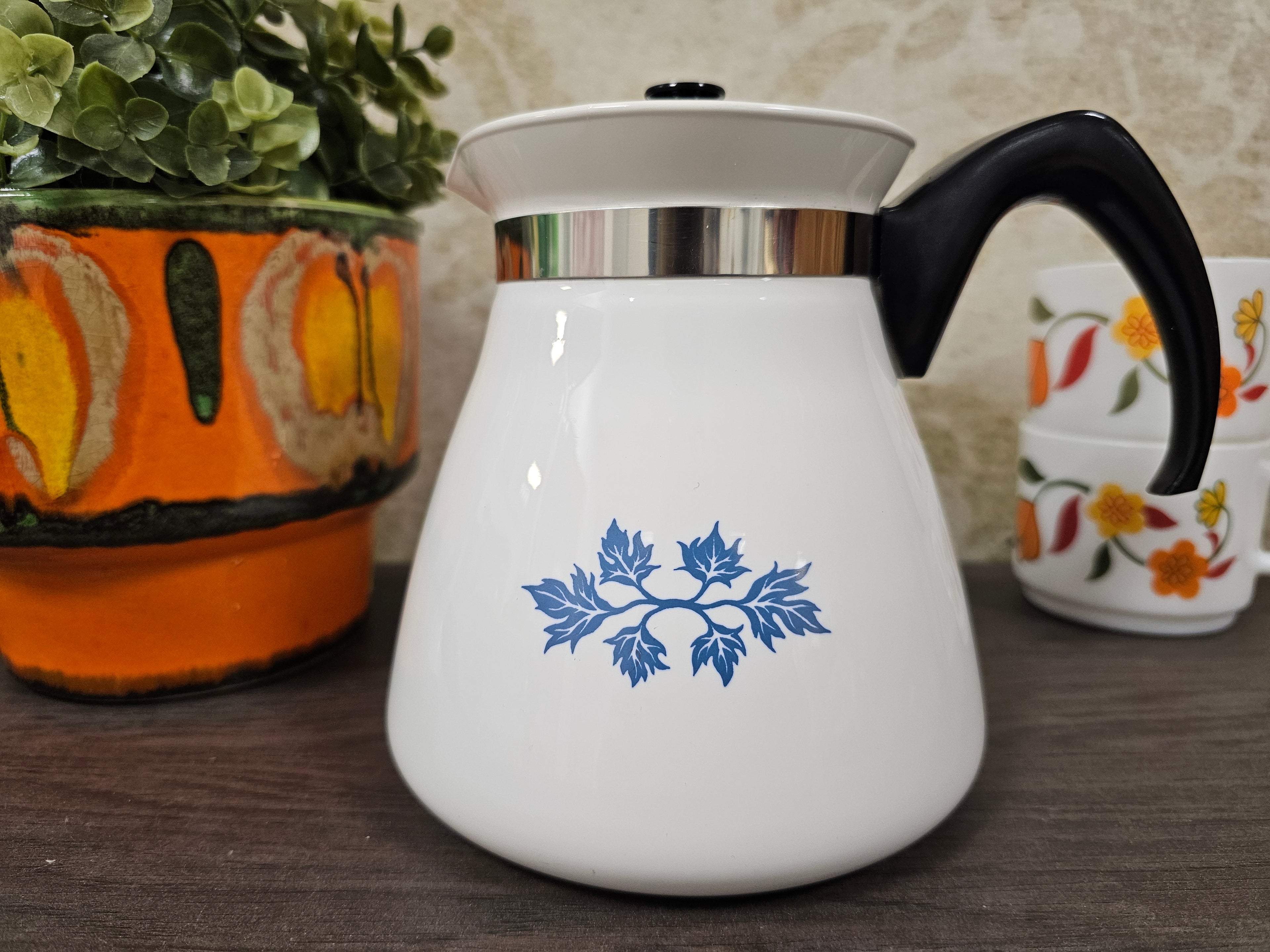 Pyroflam witte koffiepot