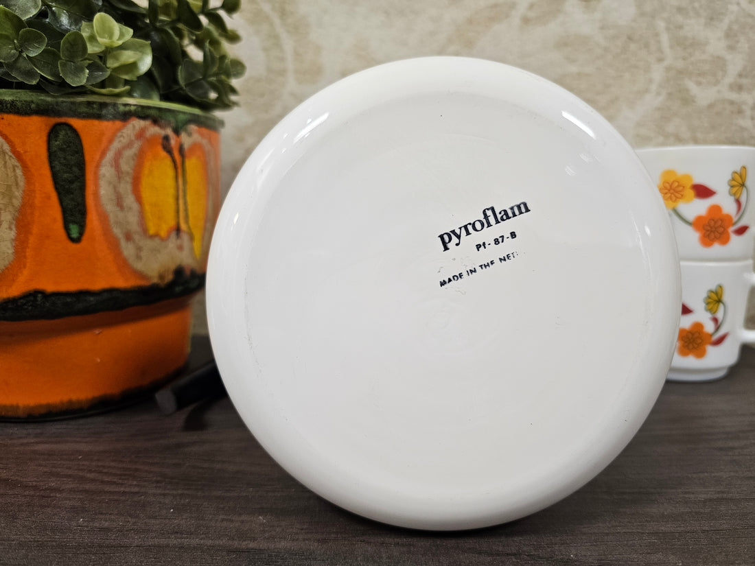 Pyroflam witte koffiepot