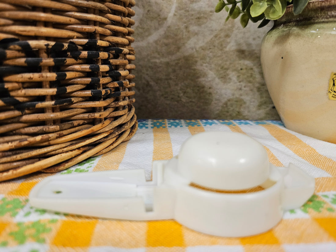 Tupperware eierscheider wit