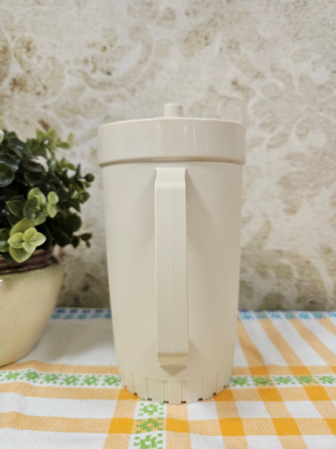 Vintage Tupperware sap water melk limonade kan