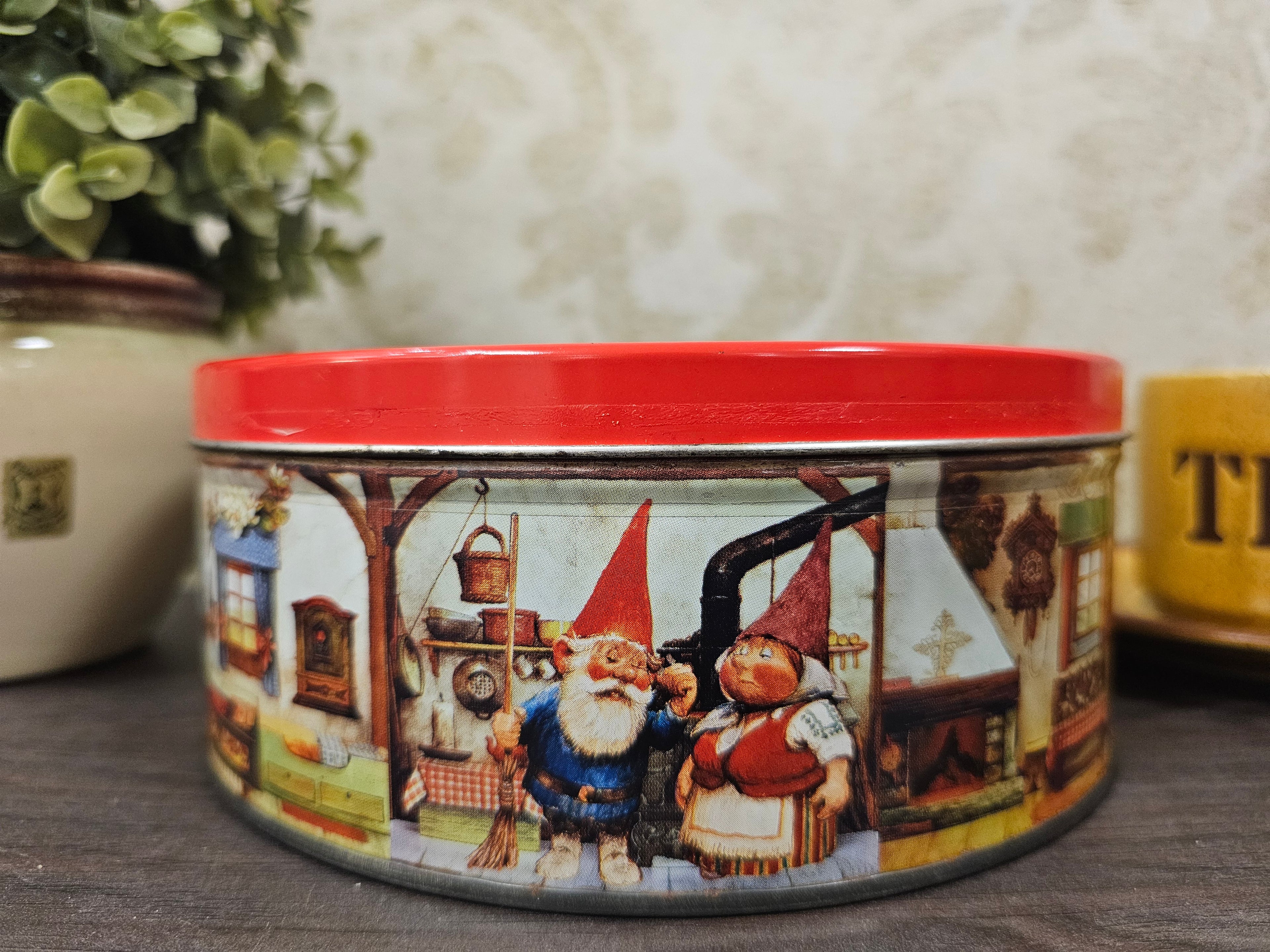 Rien Poortvliet Kabouter koekjes blik