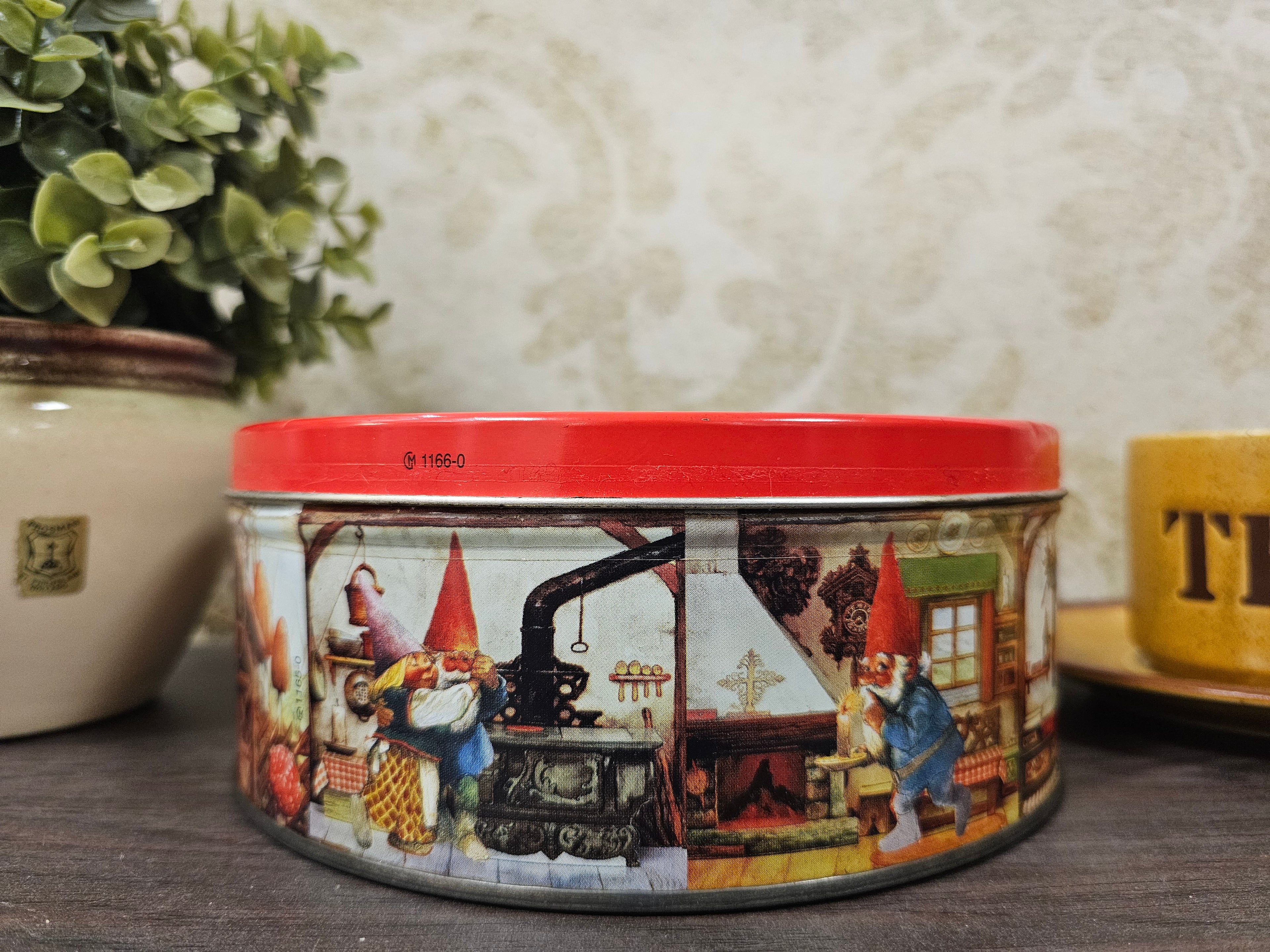 Rien Poortvliet Kabouter koekjes blik