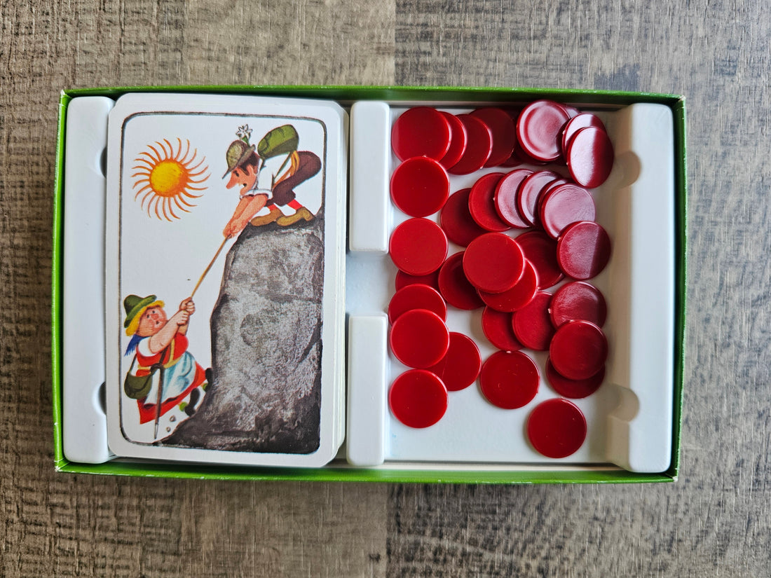 Ravensburger kaartspel “Een, twee…hop”