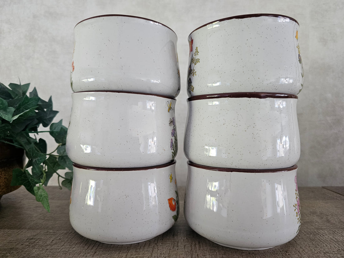 Wildflower soepkommen set