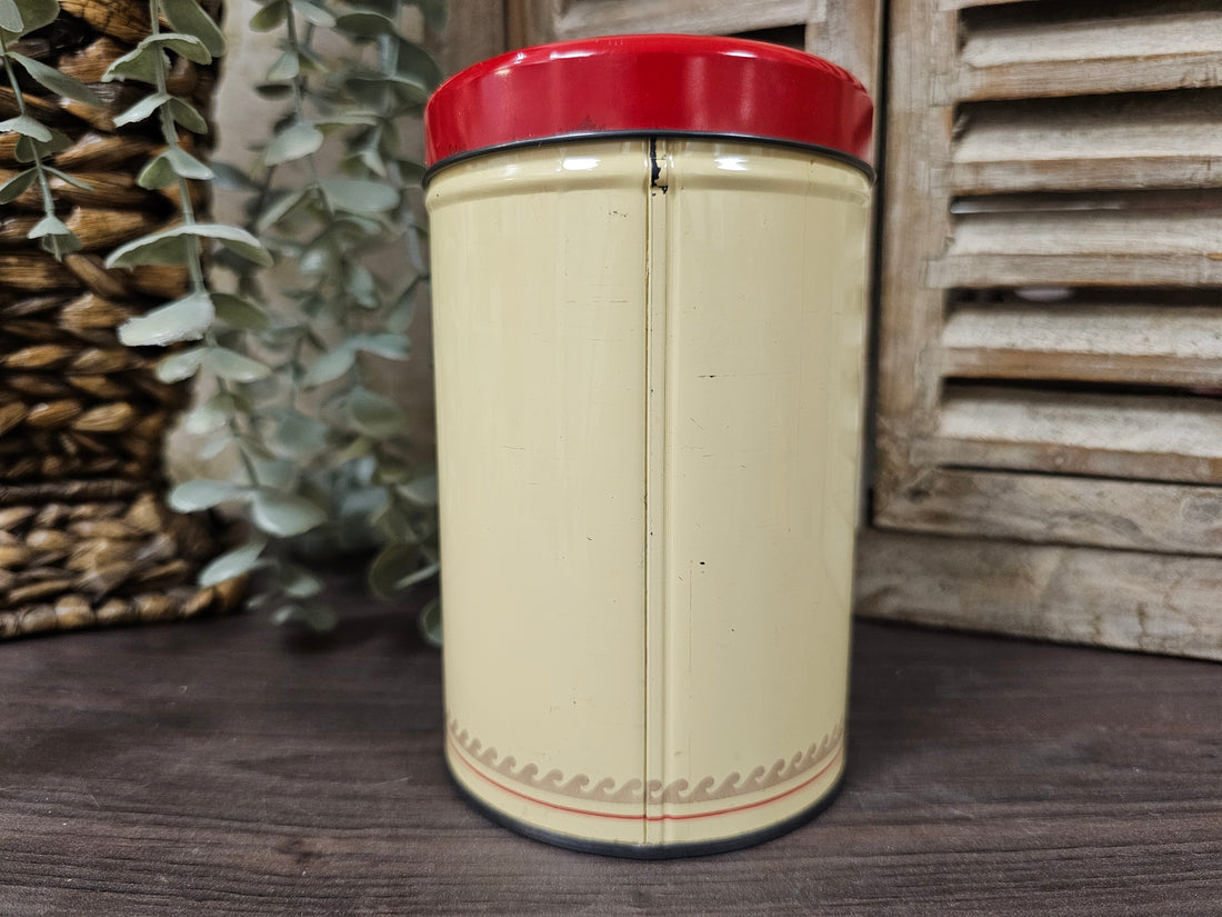 Bolletje vintage blik klein