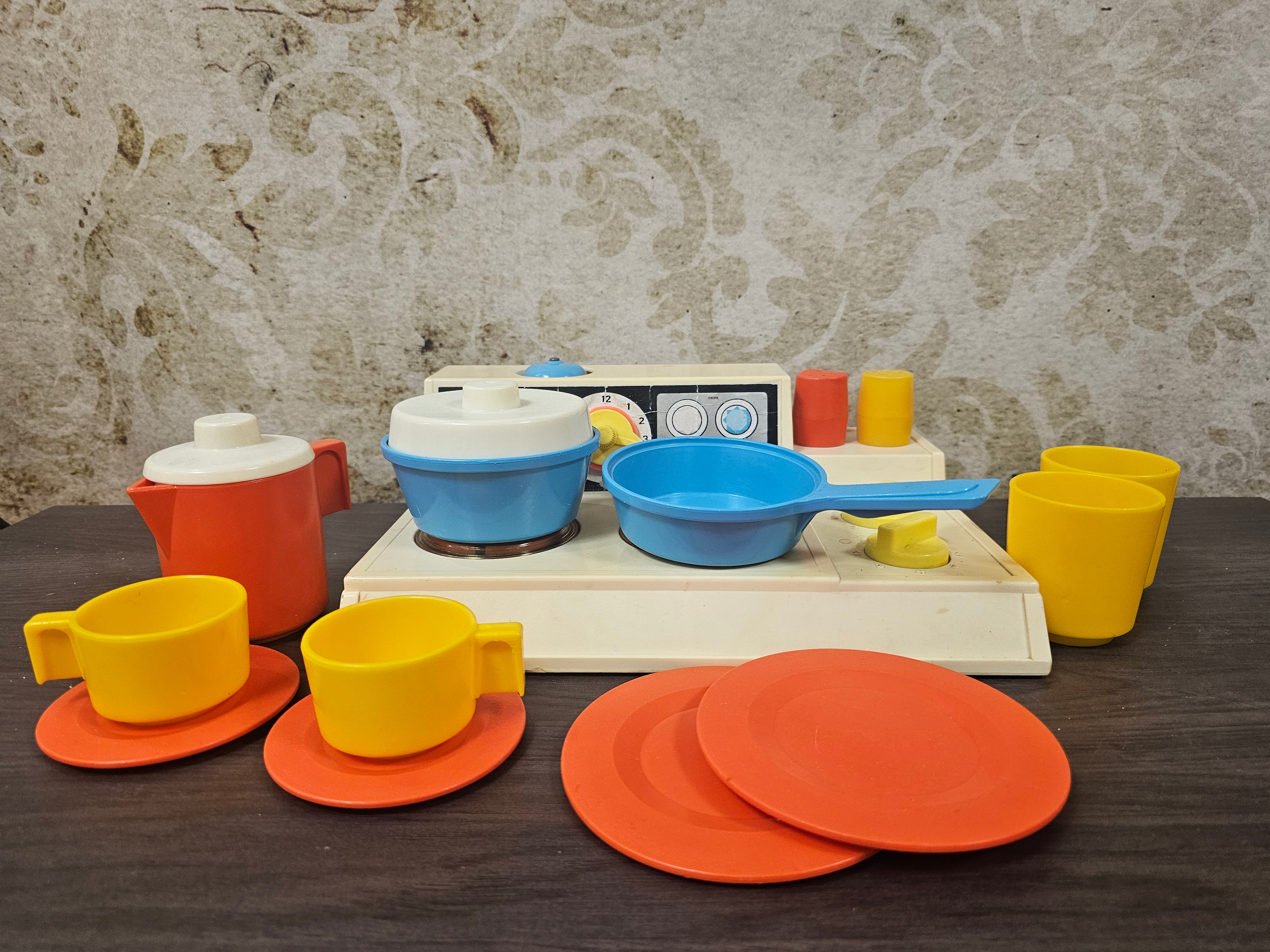 Fisher price keuken + servies