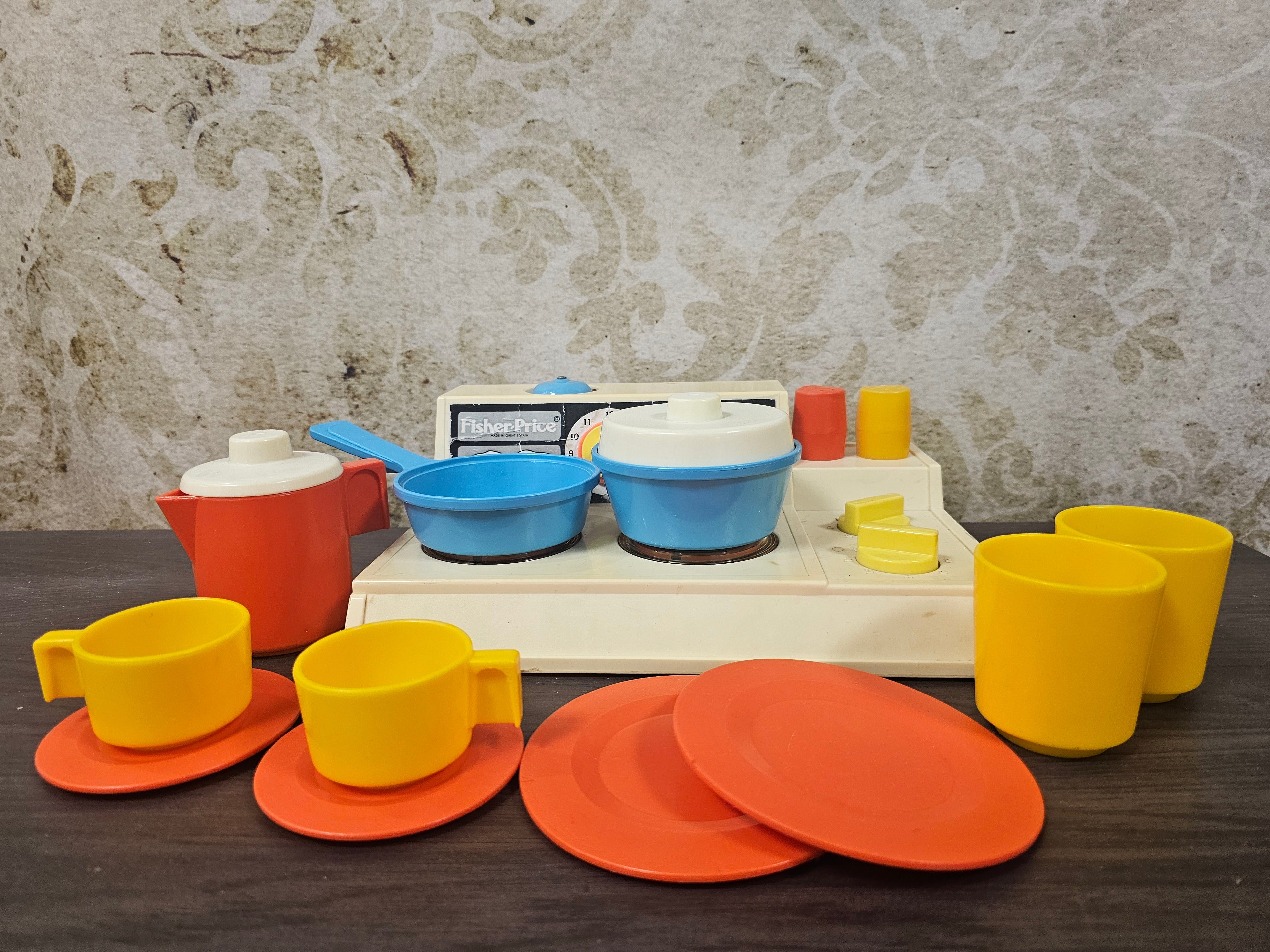 Fisher price keuken + servies