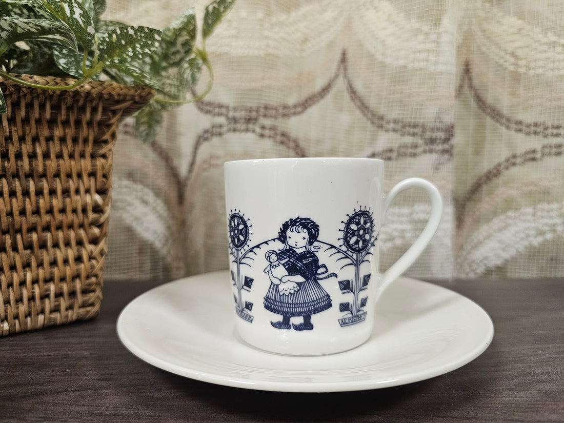 Leeuwenzegel Kop en Schotel Set - Nunspeet / Staphorst