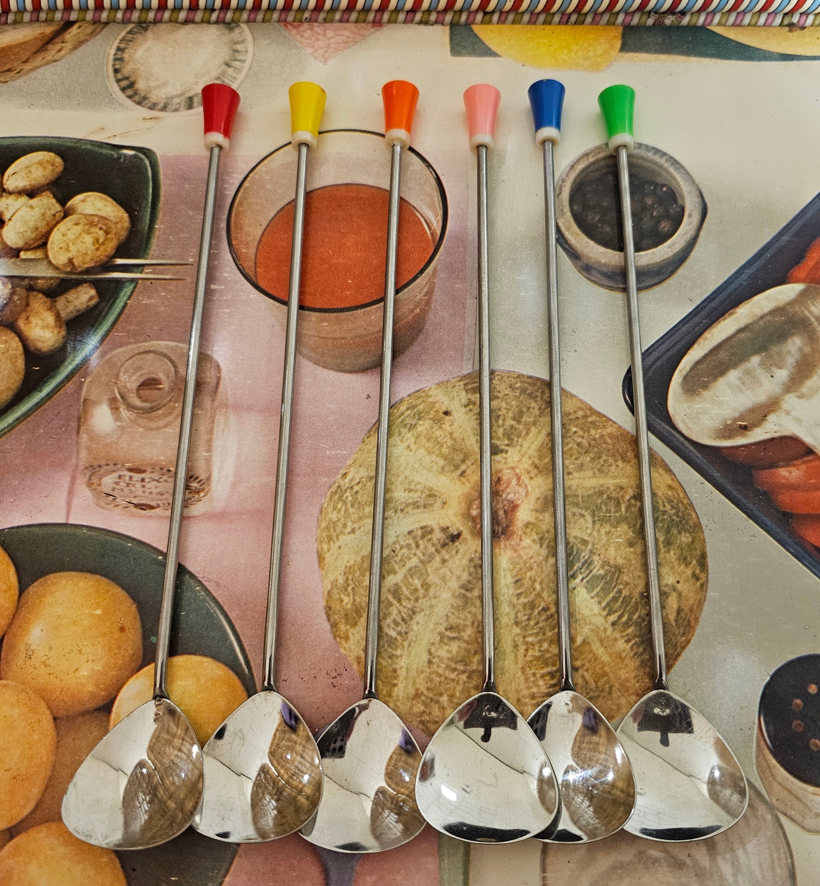 Vintage cocktail sorbet ijslepel