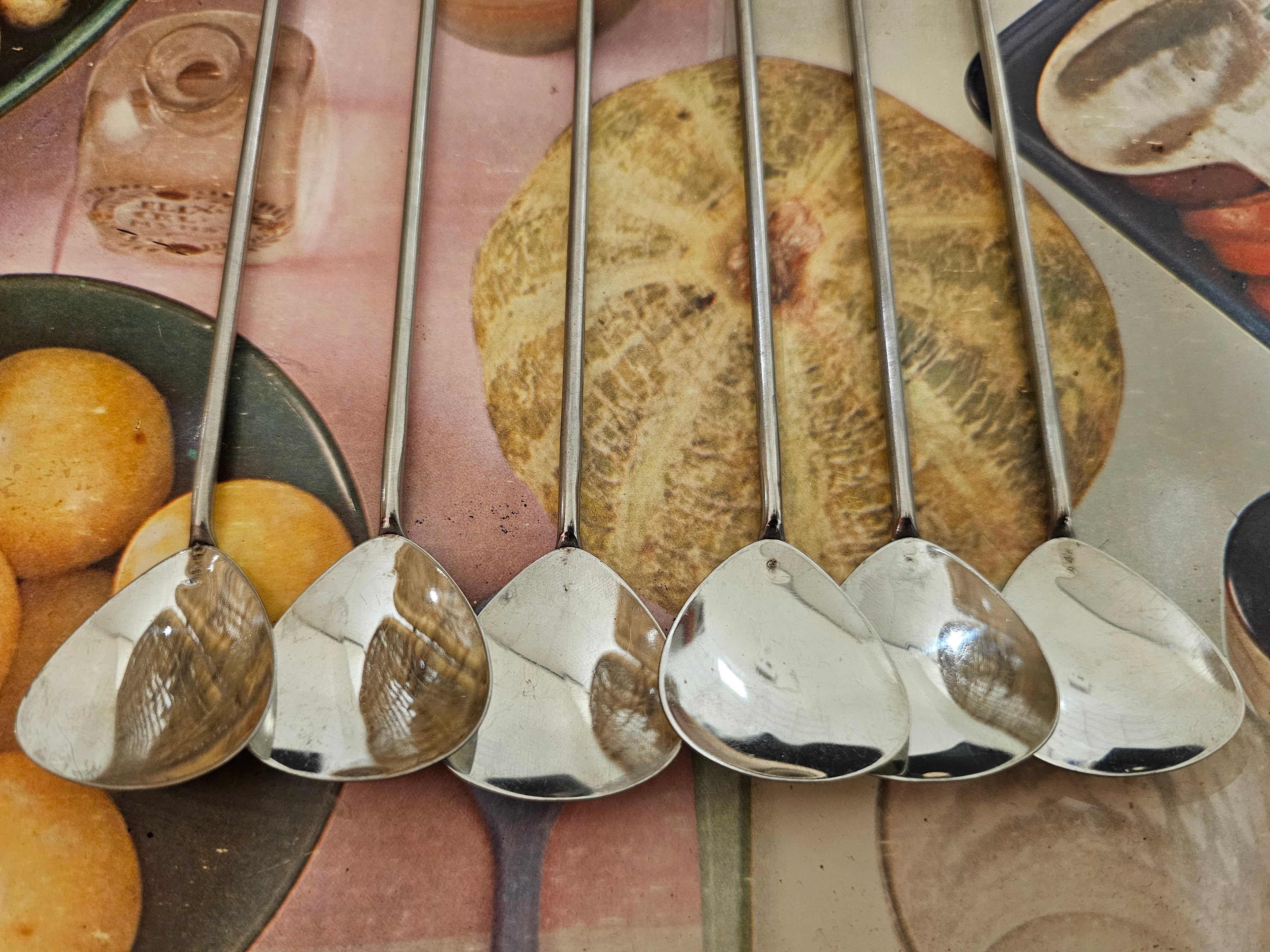 Vintage cocktail sorbet ijslepel