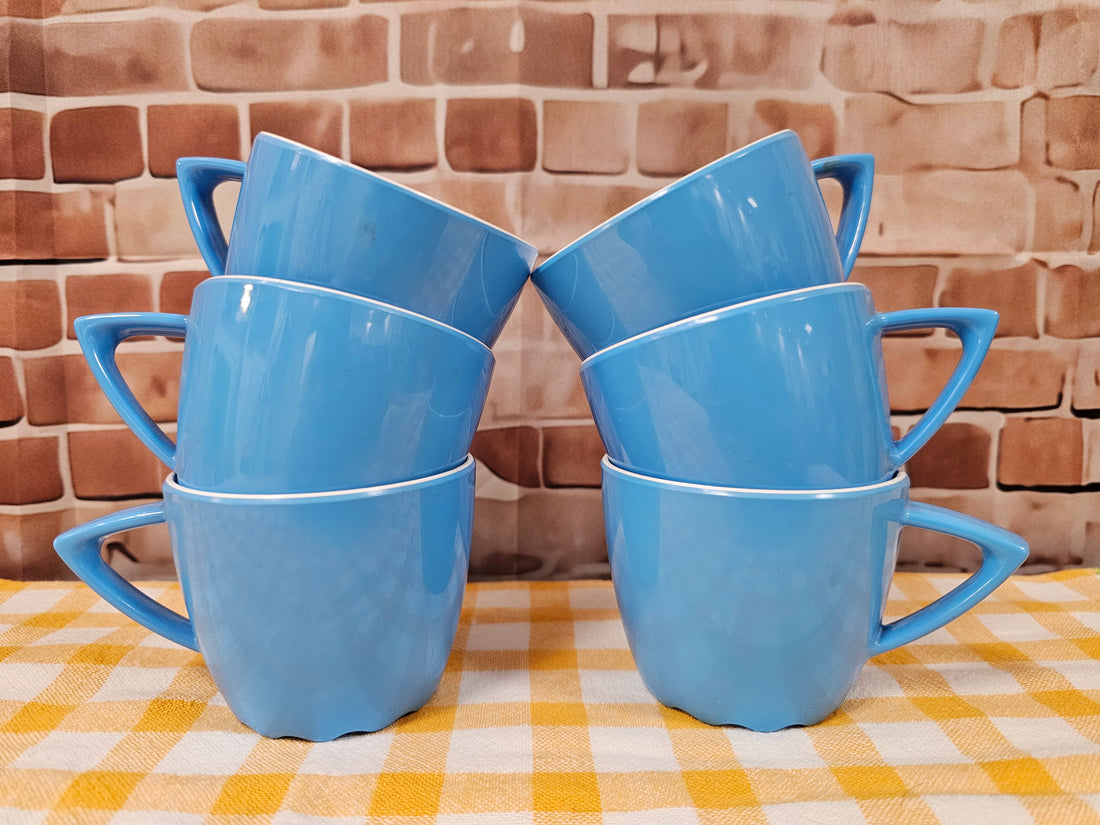 Mepal blauwe koffie kopjes