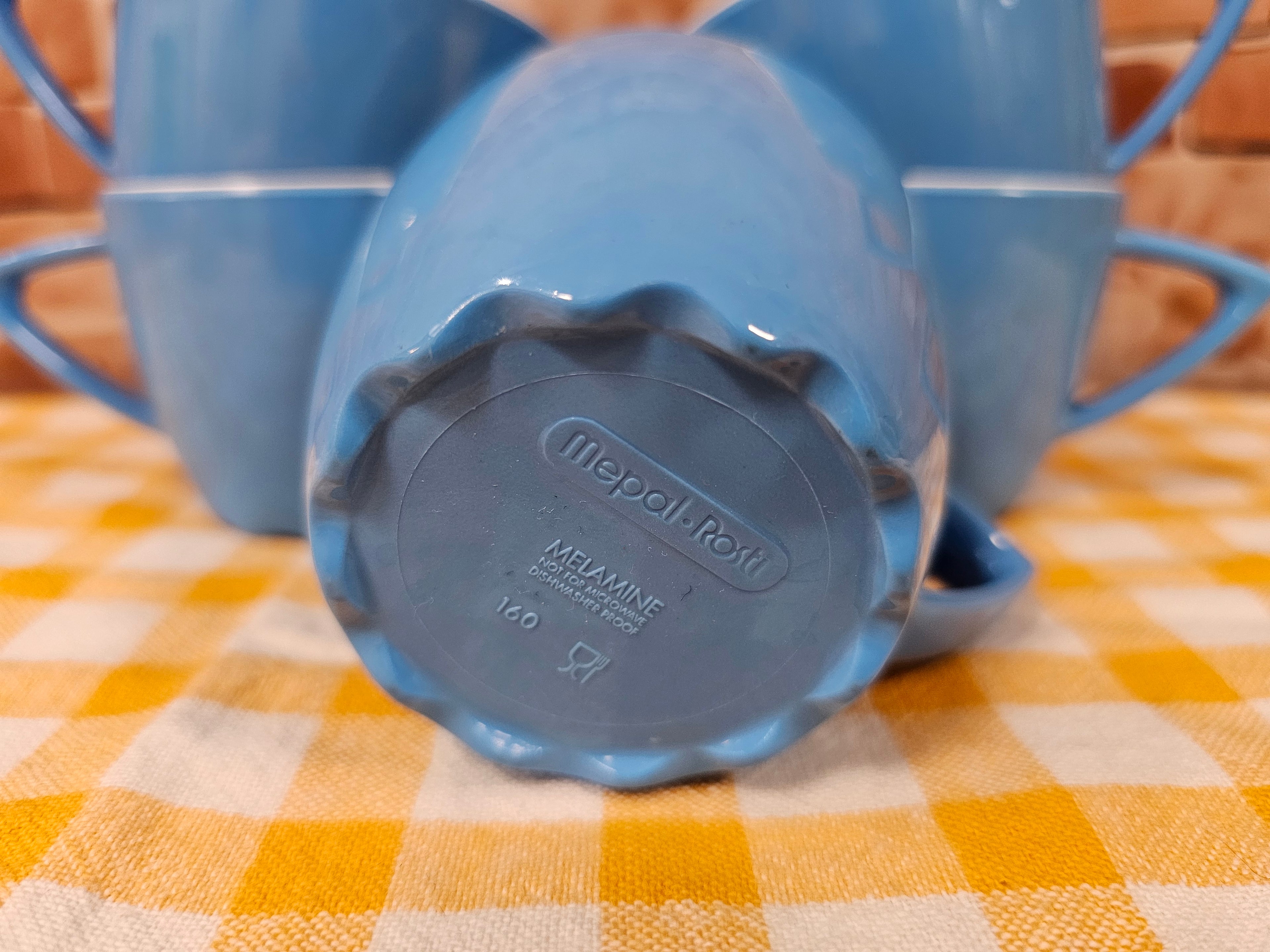 Mepal blauwe koffie kopjes