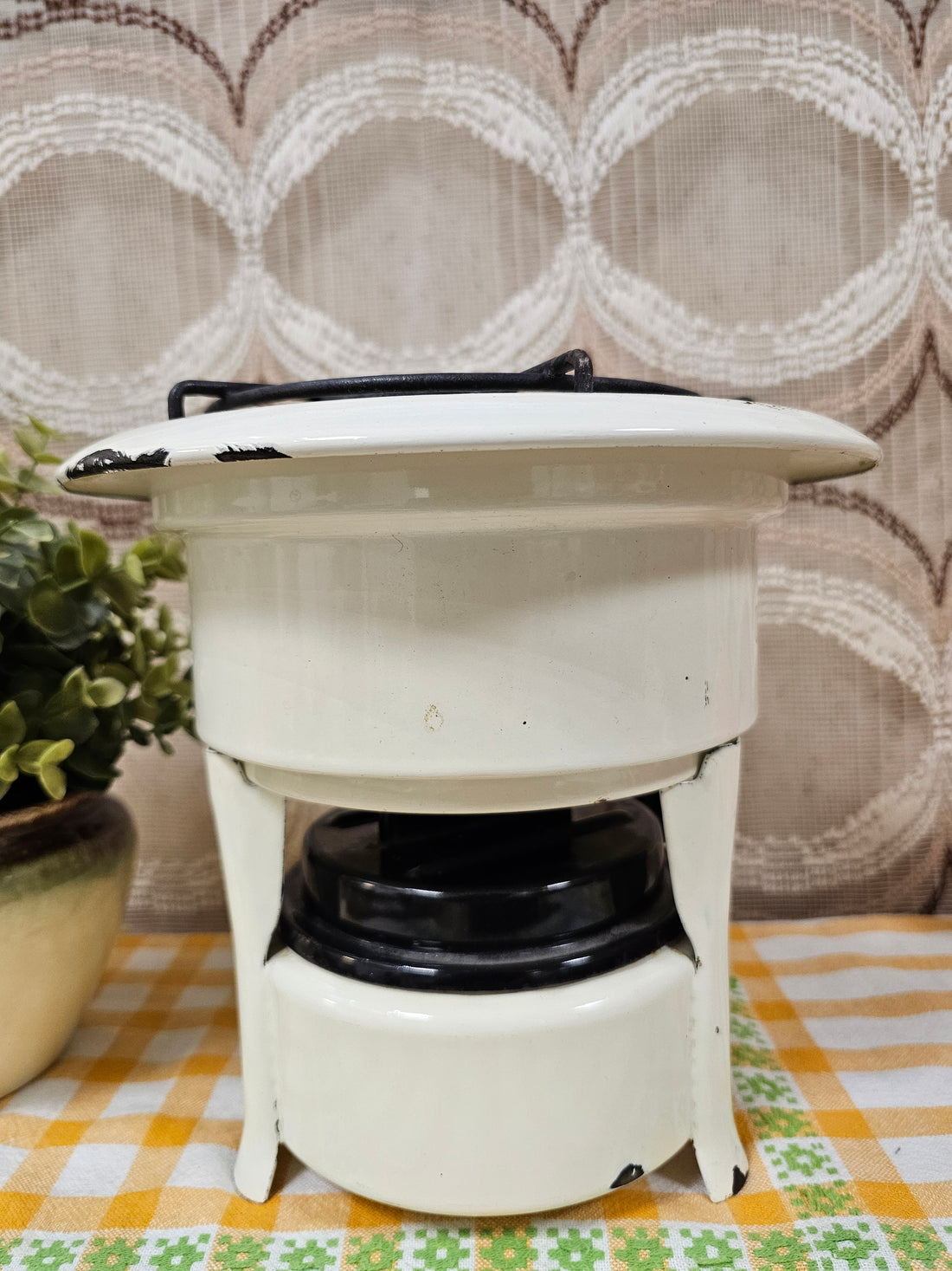 Haller petroleumstel wit