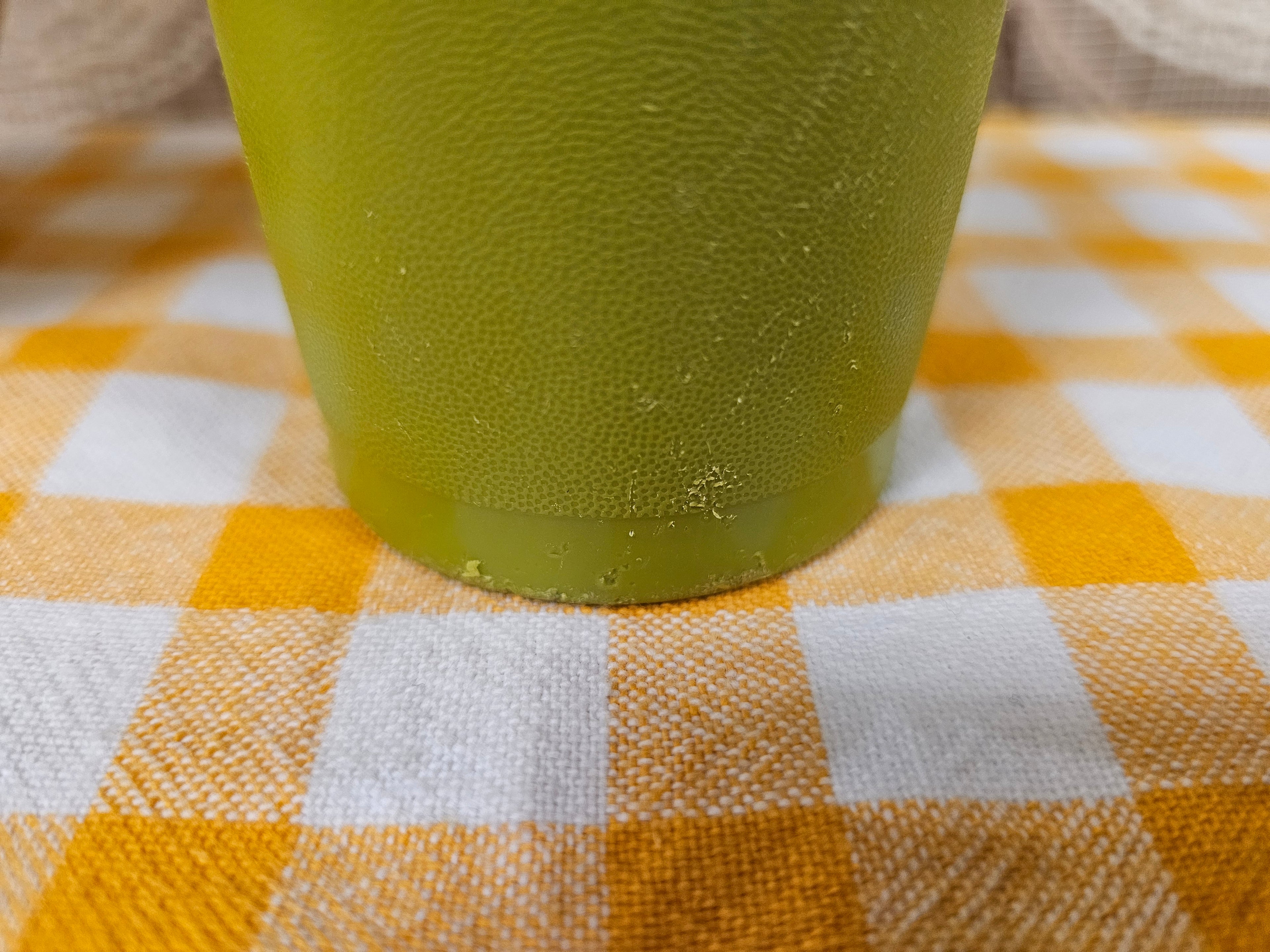 Tupperware beker groen