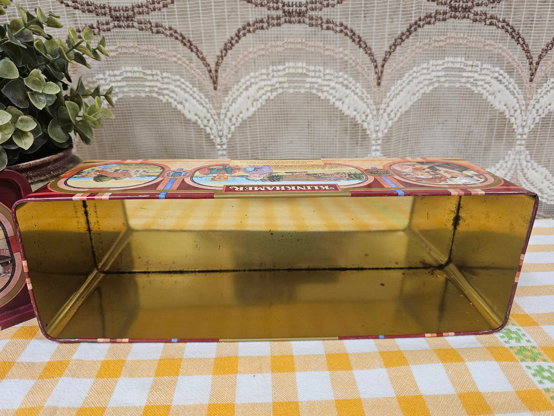 Klinkhamer ontbijtkoekblik vintage blik