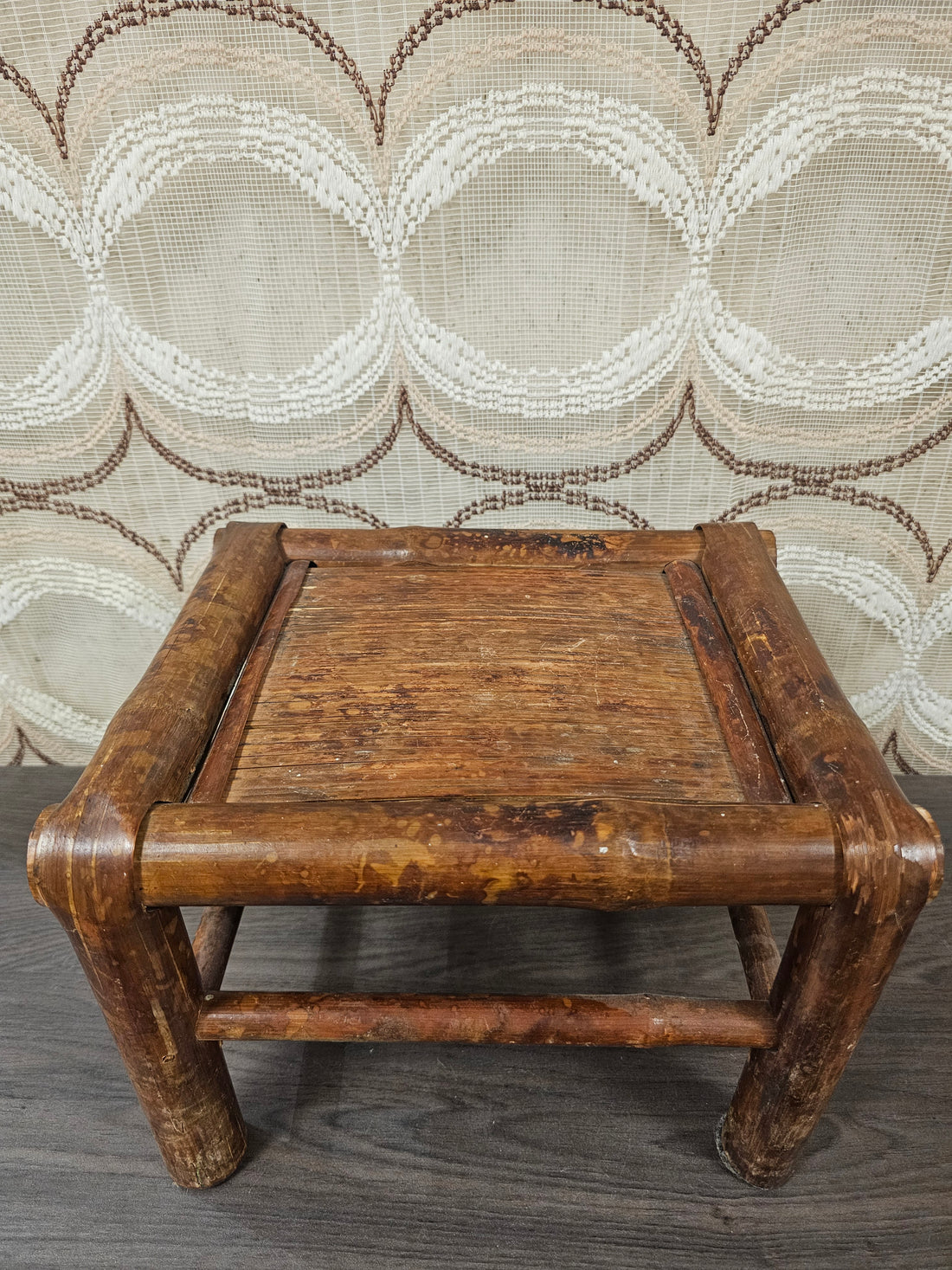 Bamboe vintage plantentafel