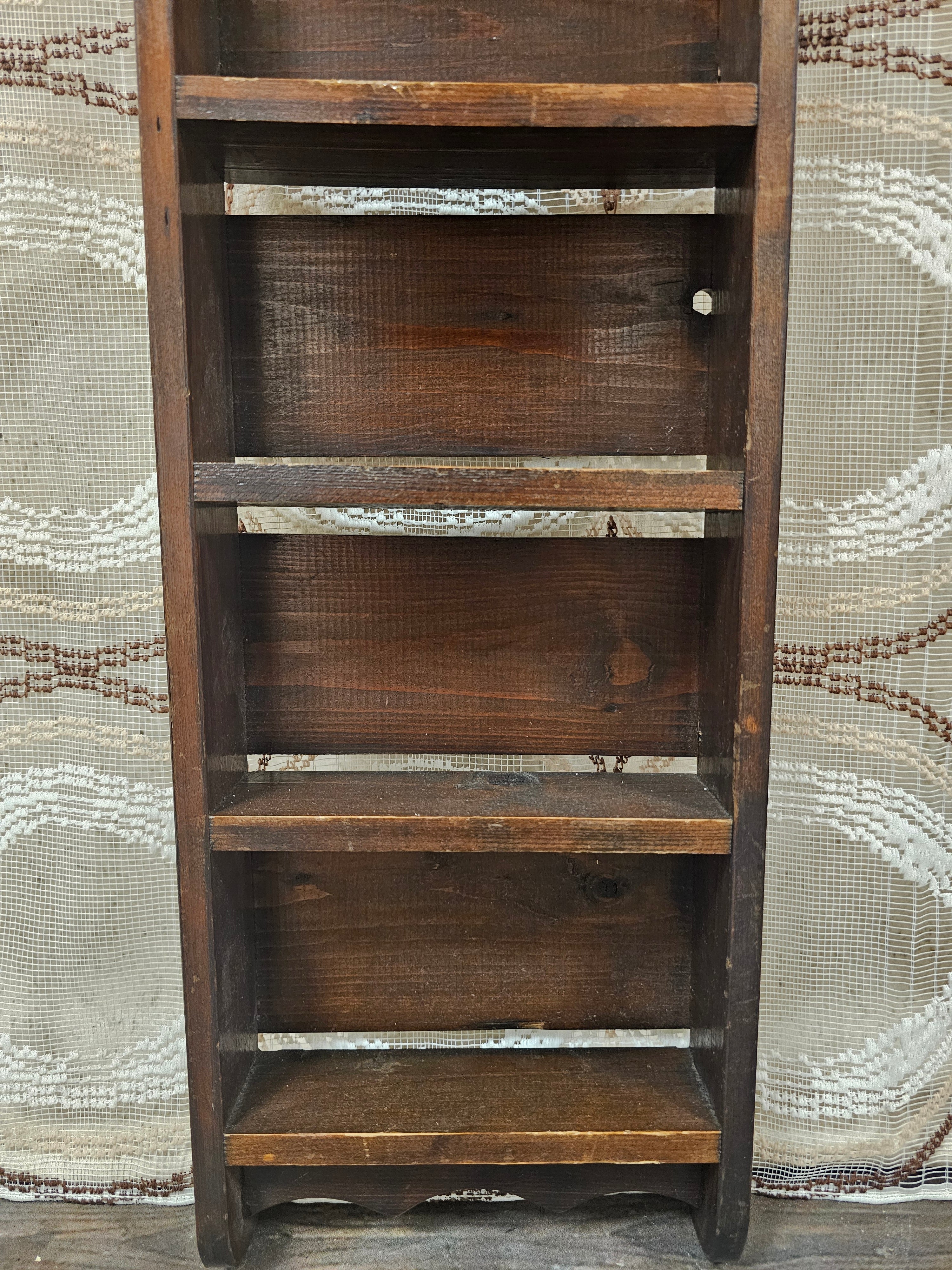 Houten bakstenen mal – decoratief wandrek