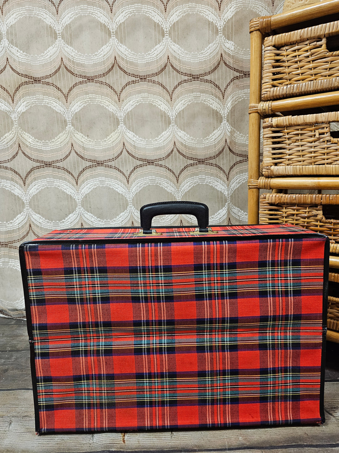 Canvas vintage opvouwbare koffer