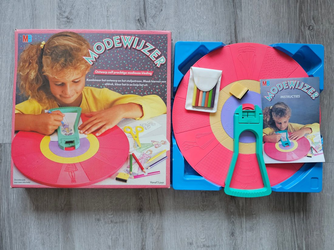 Vintage Modewijzer MB jaren ’80 in originele doos