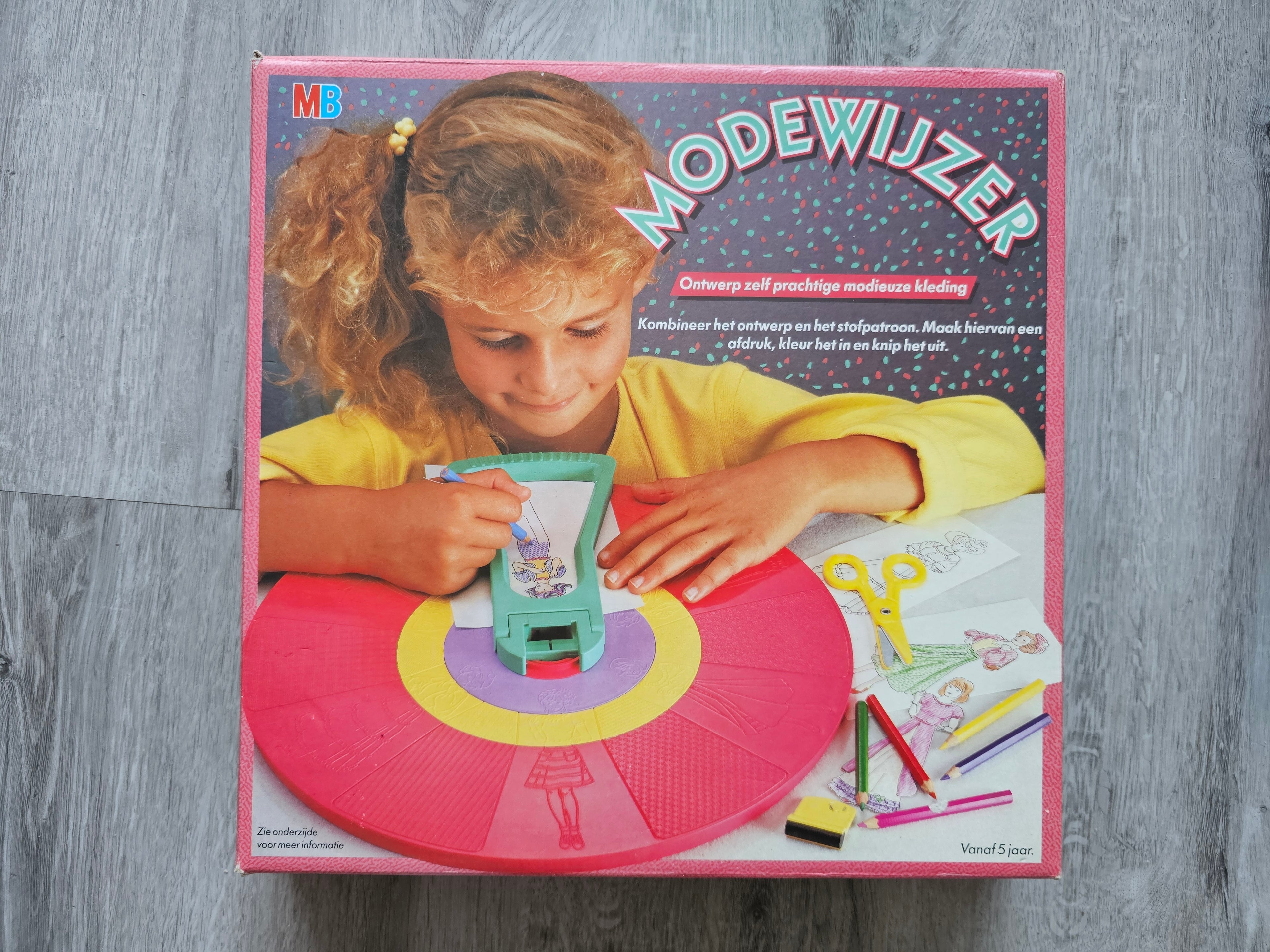 Vintage Modewijzer MB jaren ’80 in originele doos