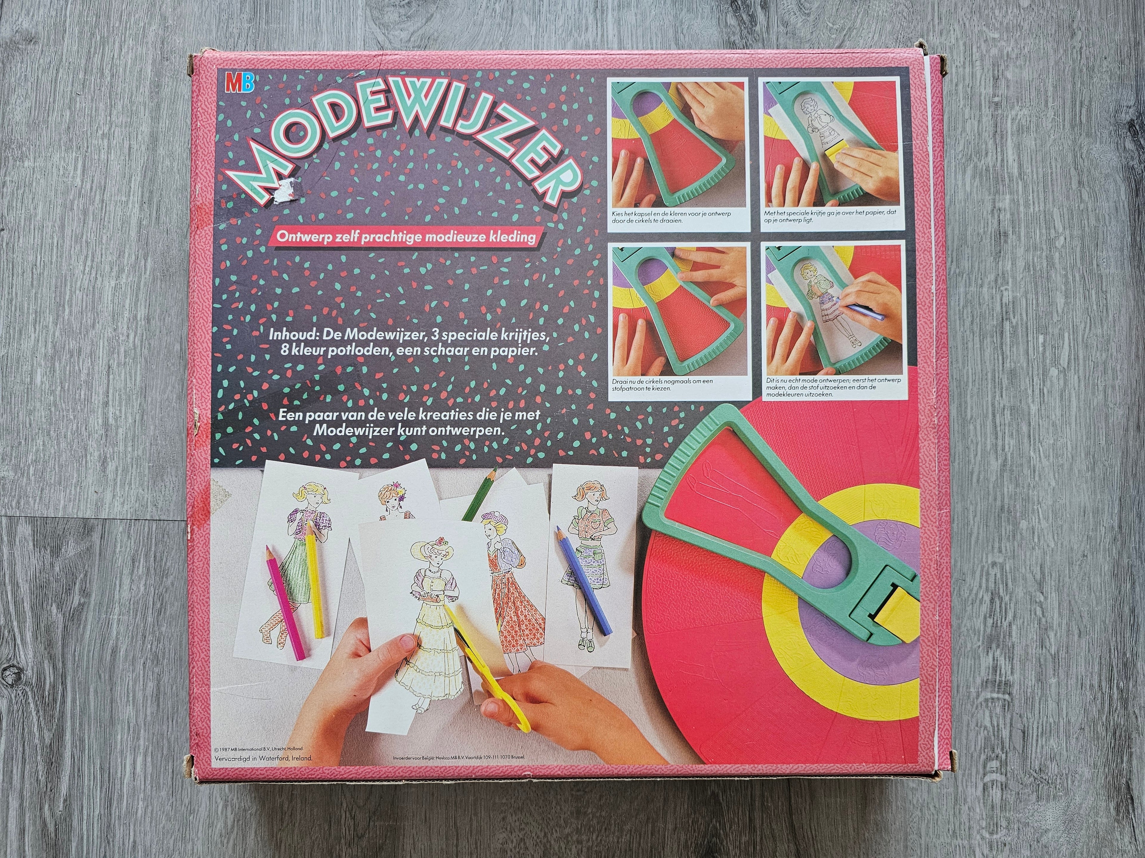 Vintage Modewijzer MB jaren ’80 in originele doos
