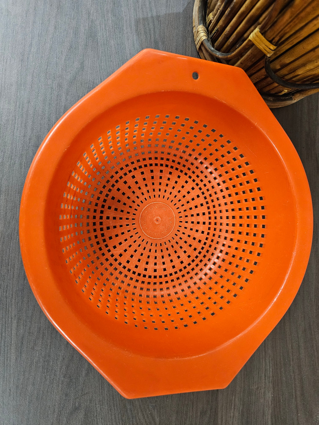 Curver oranje vergiet- made in Holland