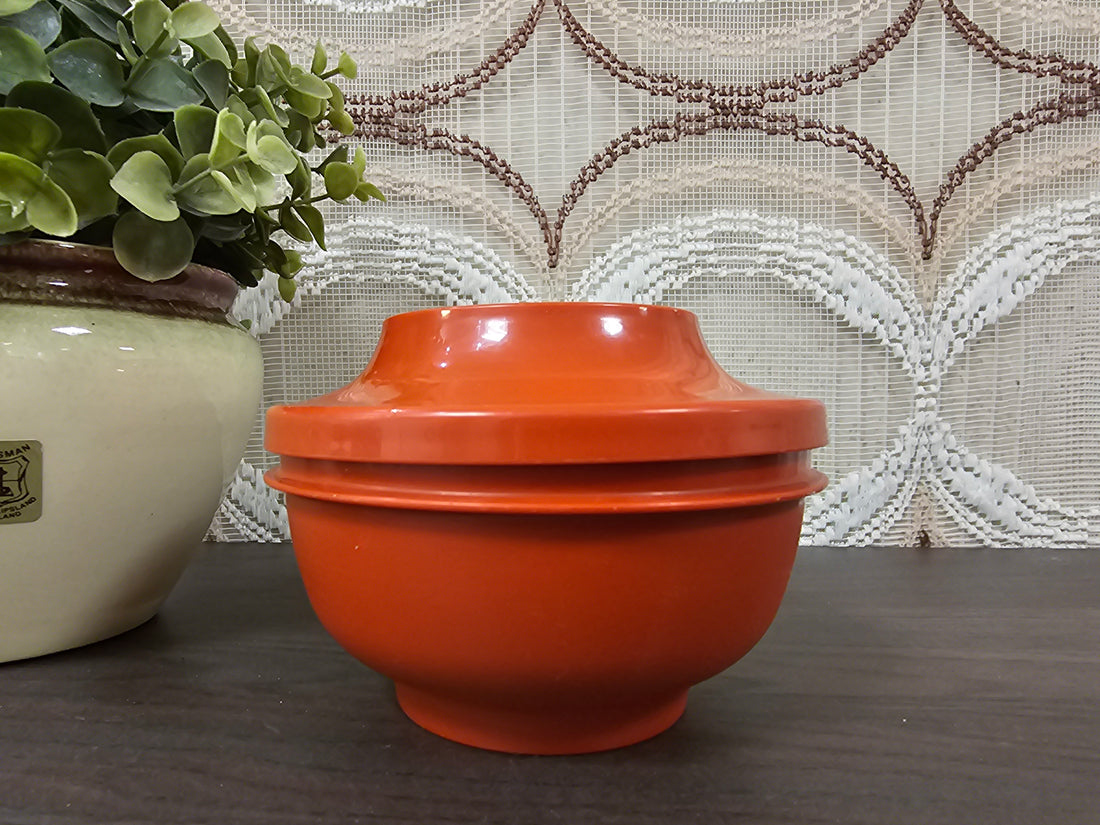 Tupperware oriental bowl oranje