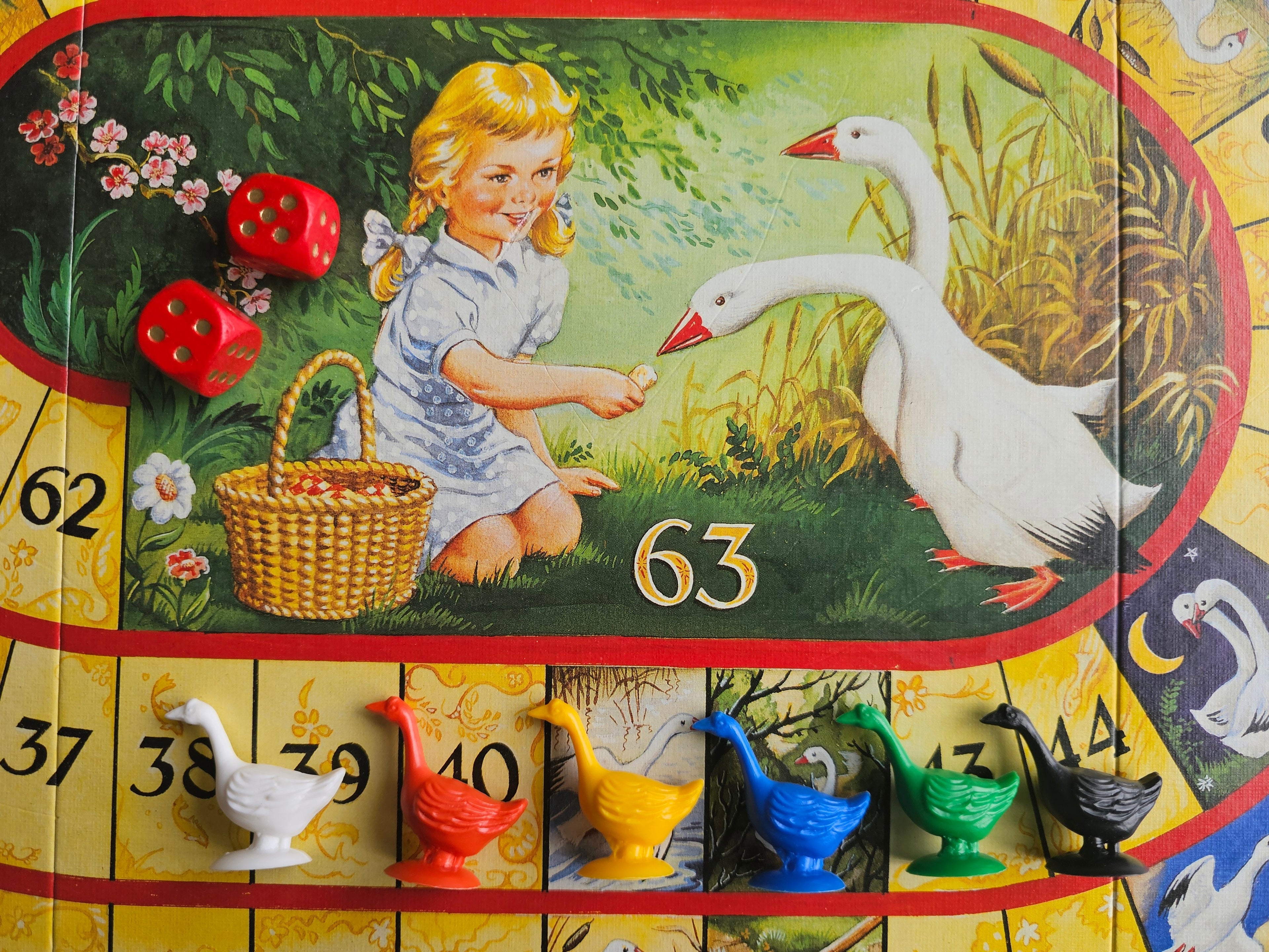Jumbo Ganzenbord nostalgie