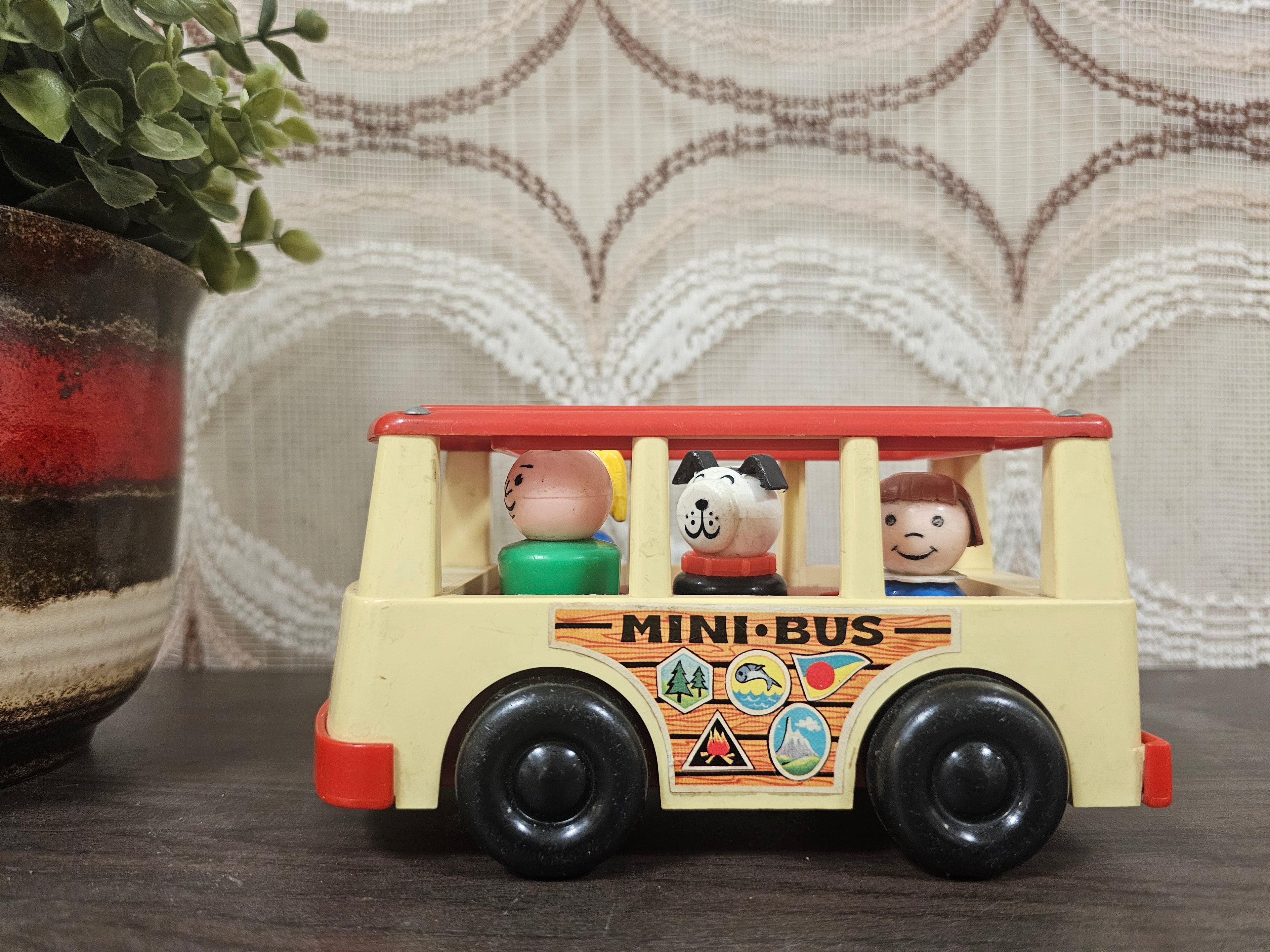 Fisher price vintage mini van / busje