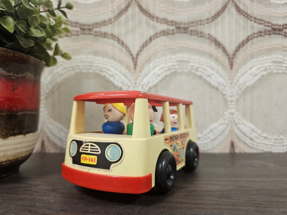Fisher price vintage mini van / busje