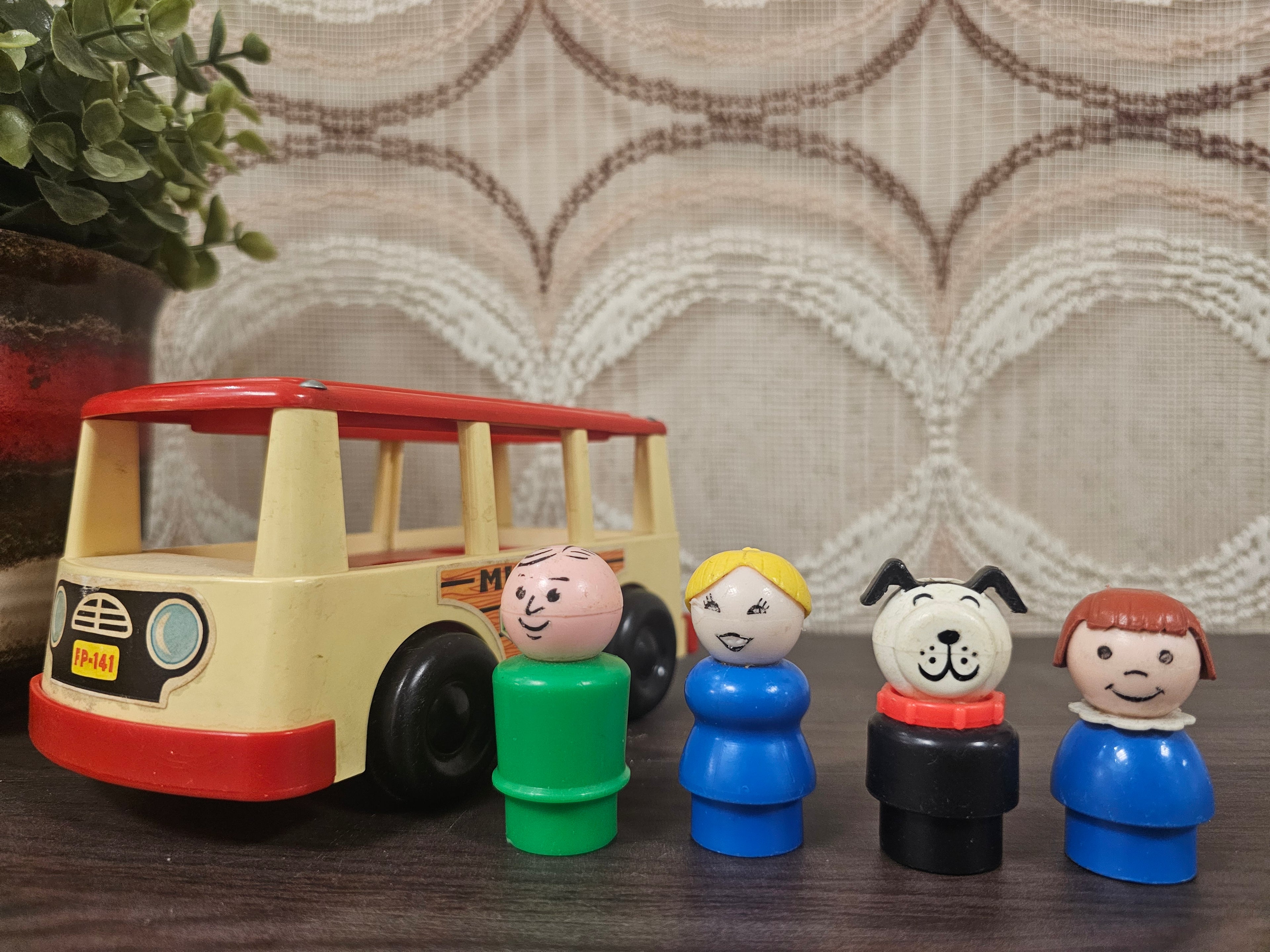 Fisher price vintage mini van / busje