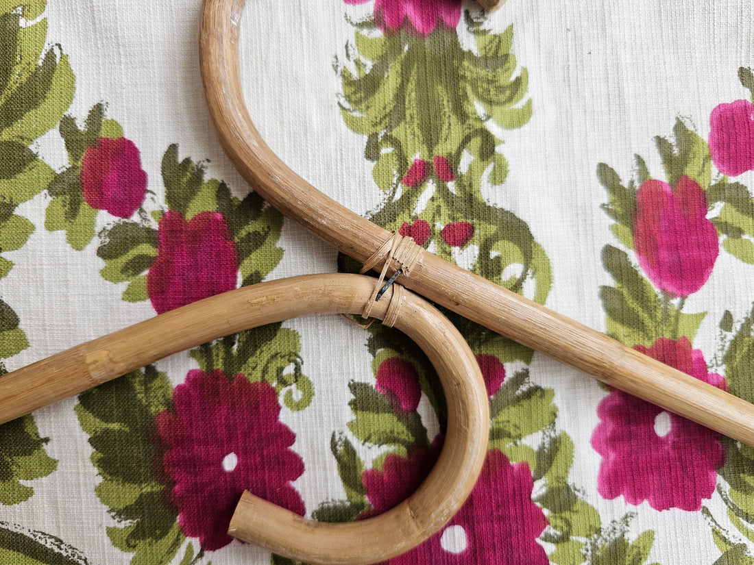 Bamboe vintage kledinghangers