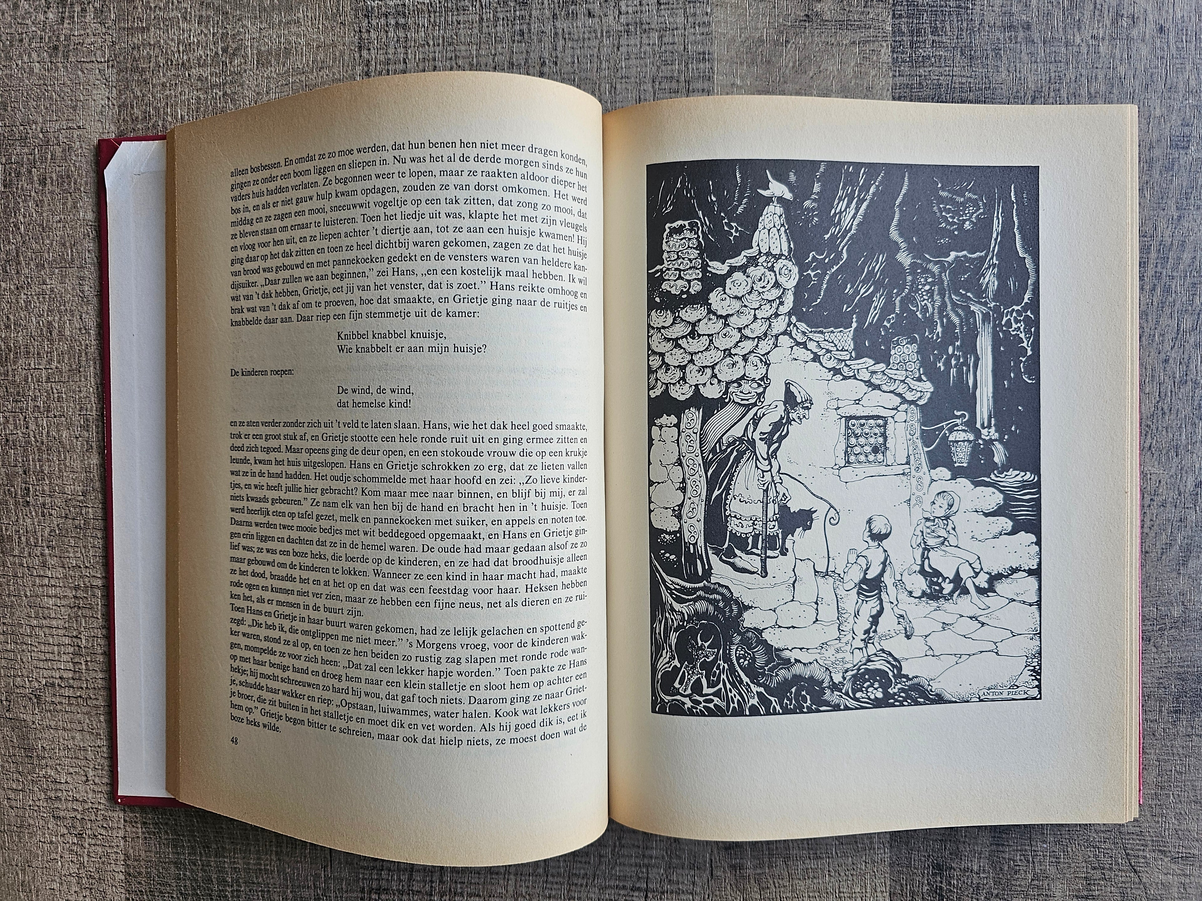 101 sprookjes van Grimm geïllustreerd Anton Pieck