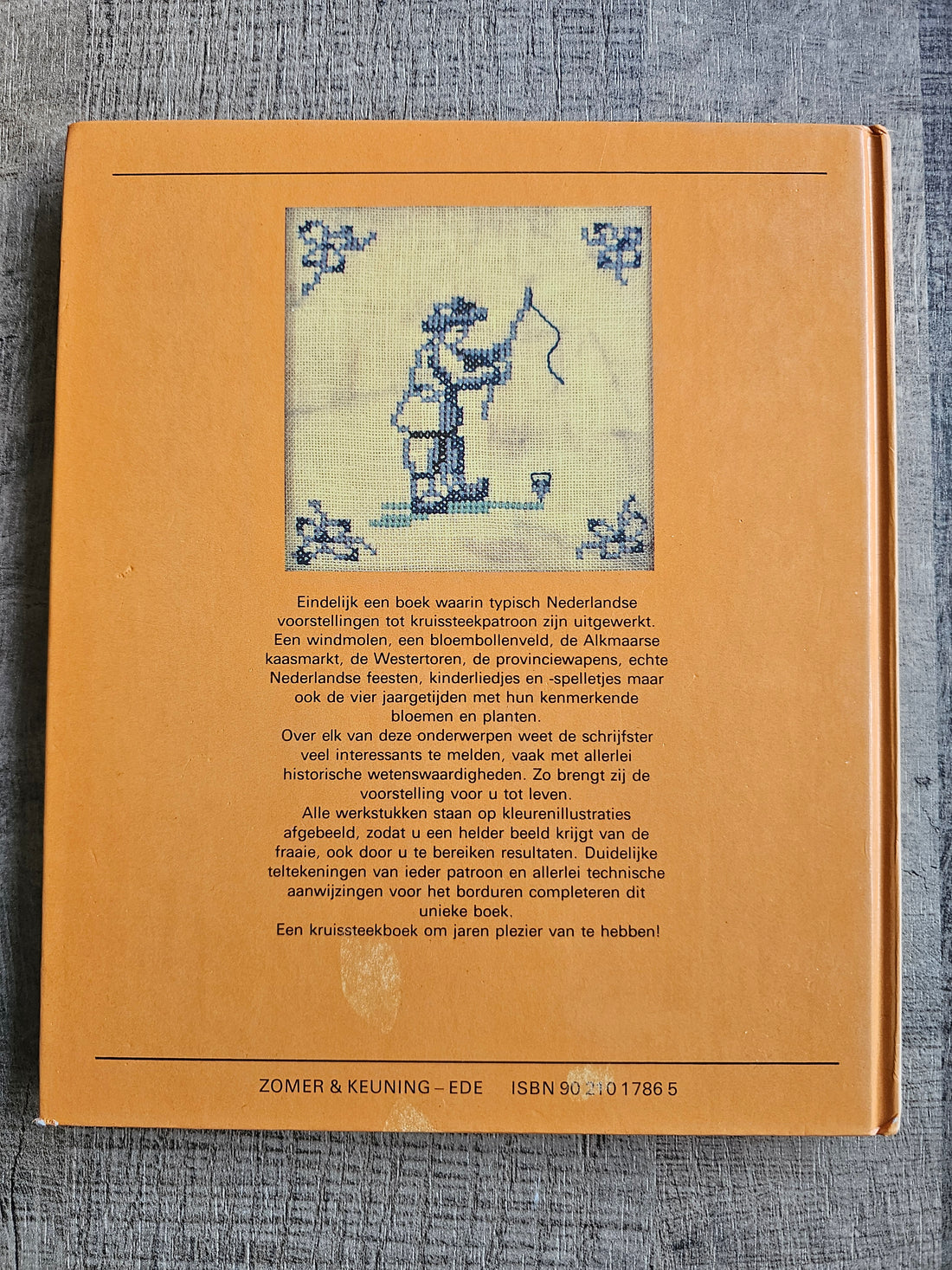 Henriette Beukers Nederland in kruissteek