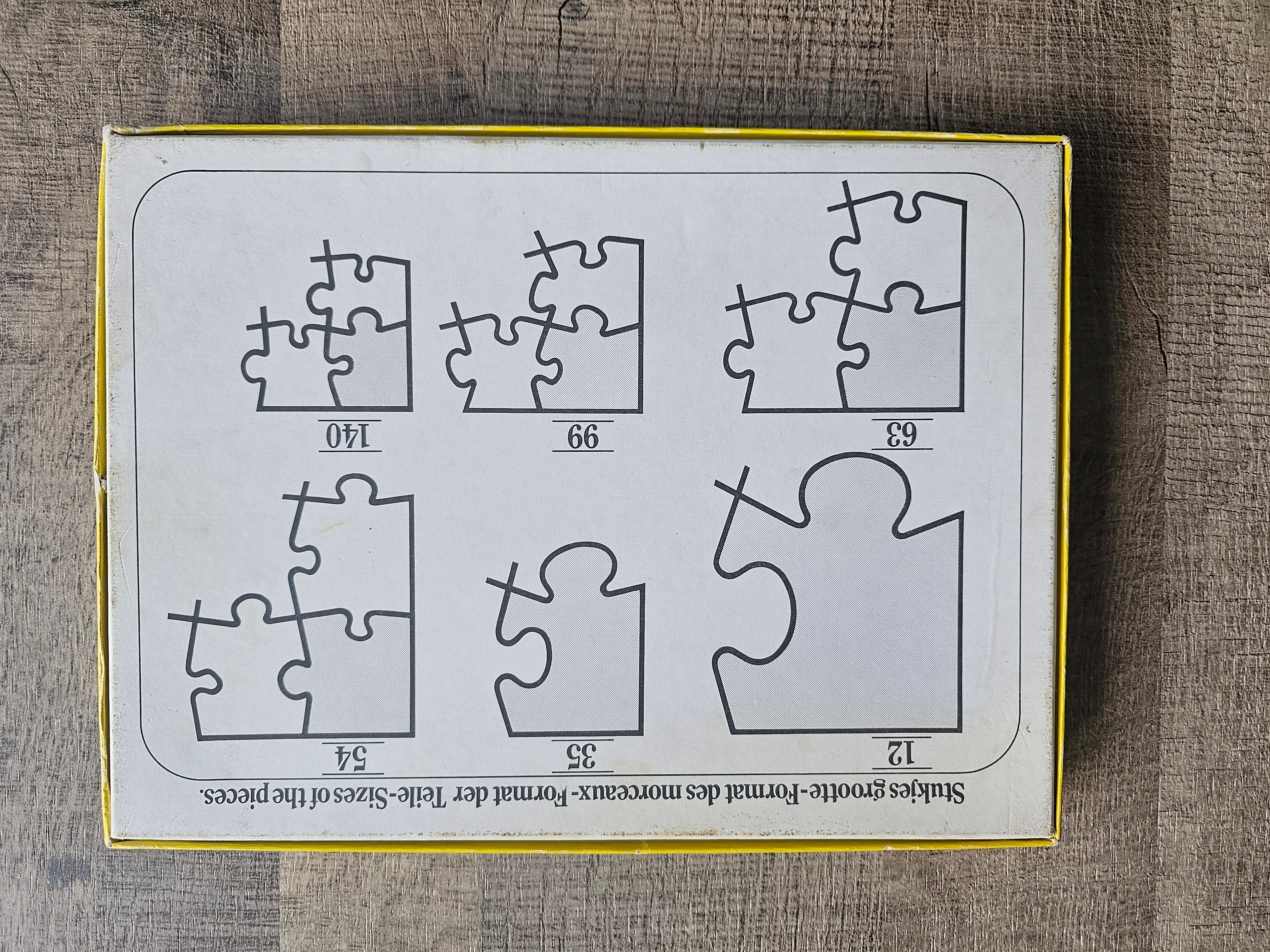 Bereboot vintage puzzel 63 stukjes