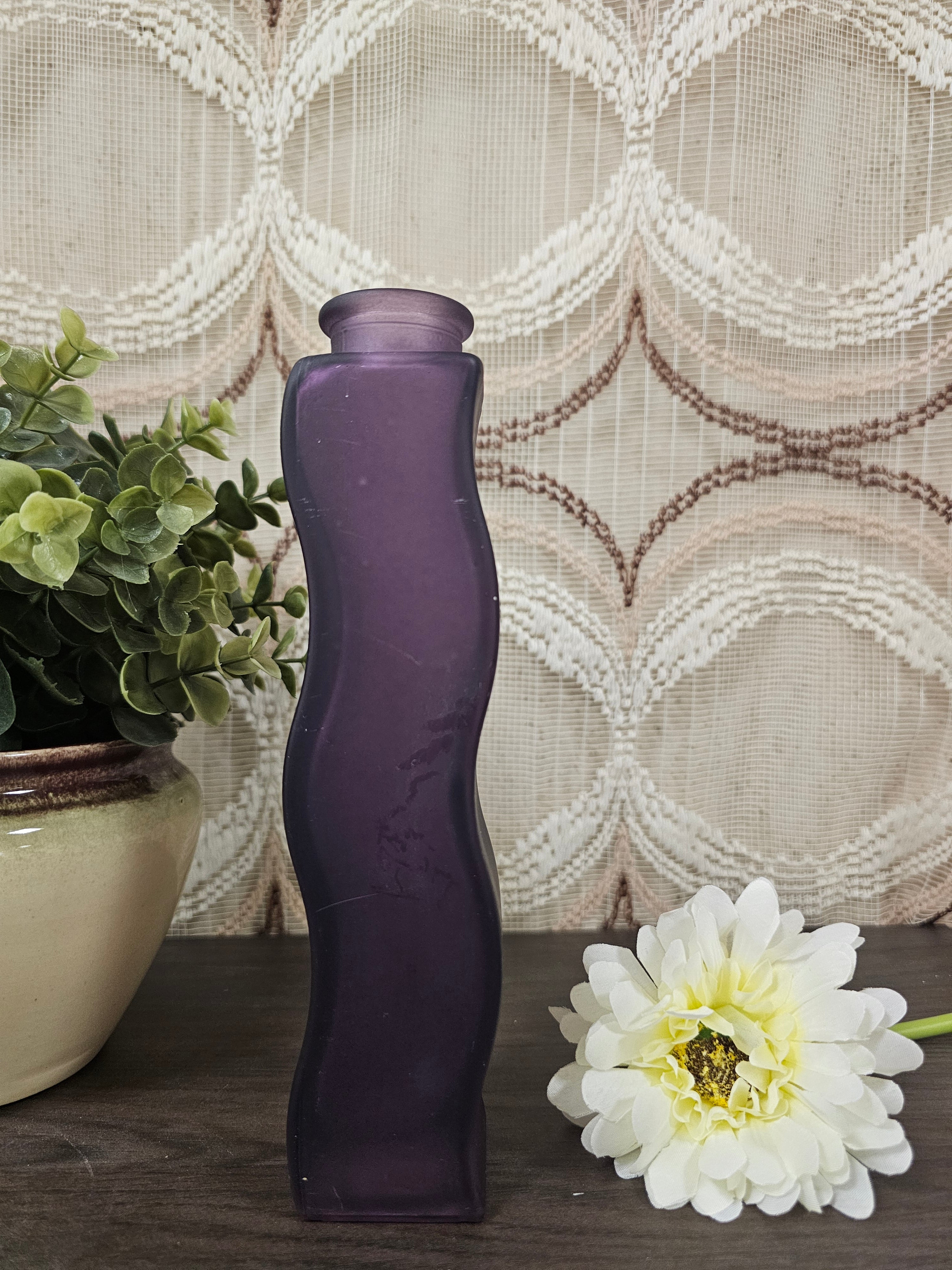 Ikea Skämt golvend vaasje paars