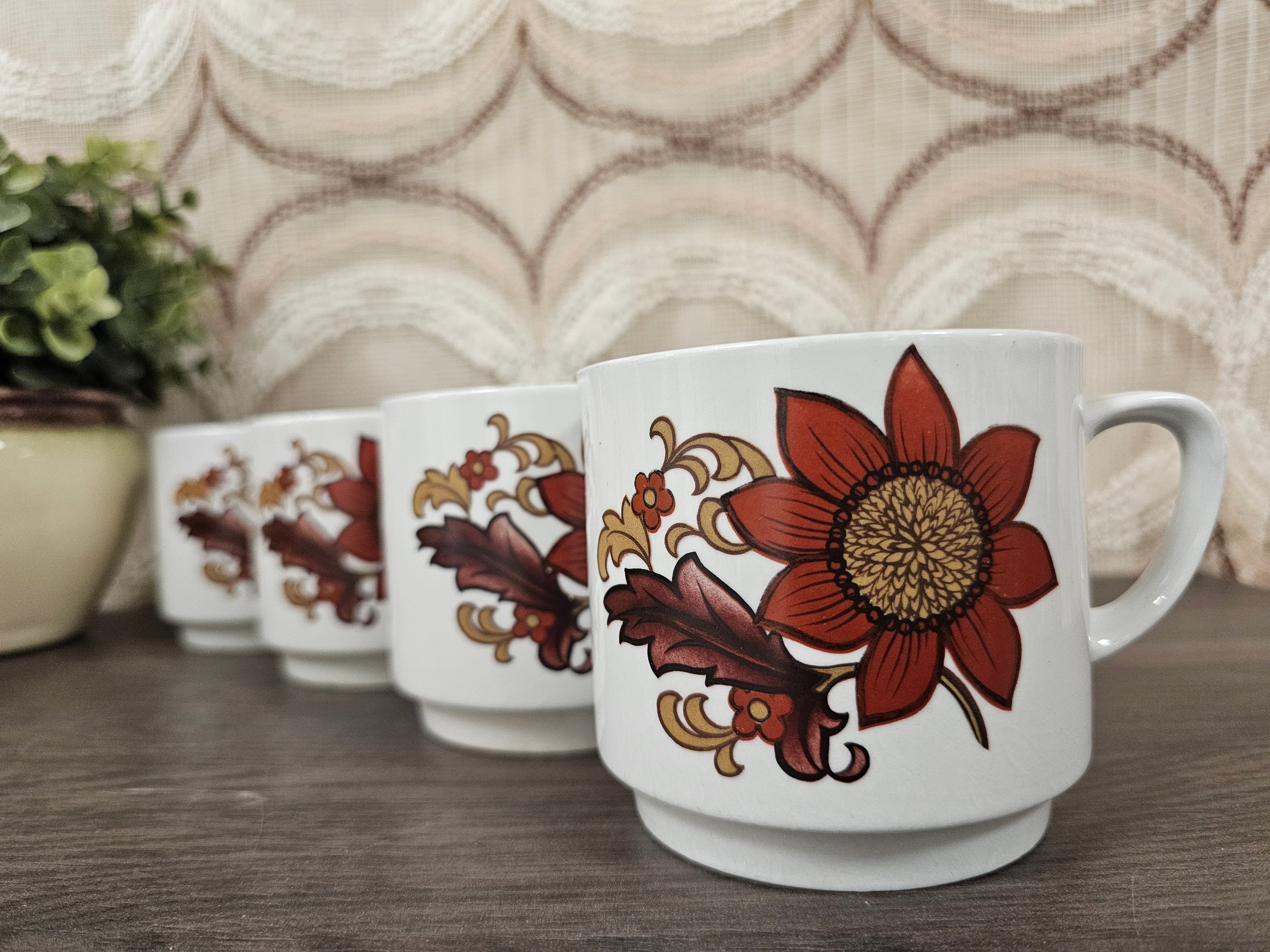 Monopoli mok - koffie beker set van 4