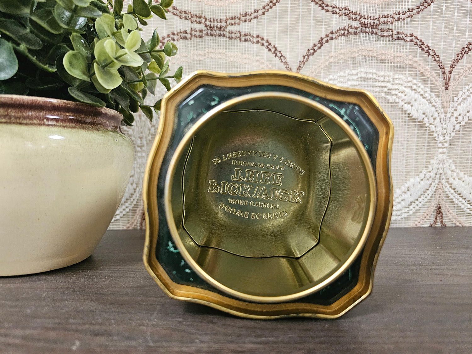 Douwe Egberts Pickwick thee blik groen