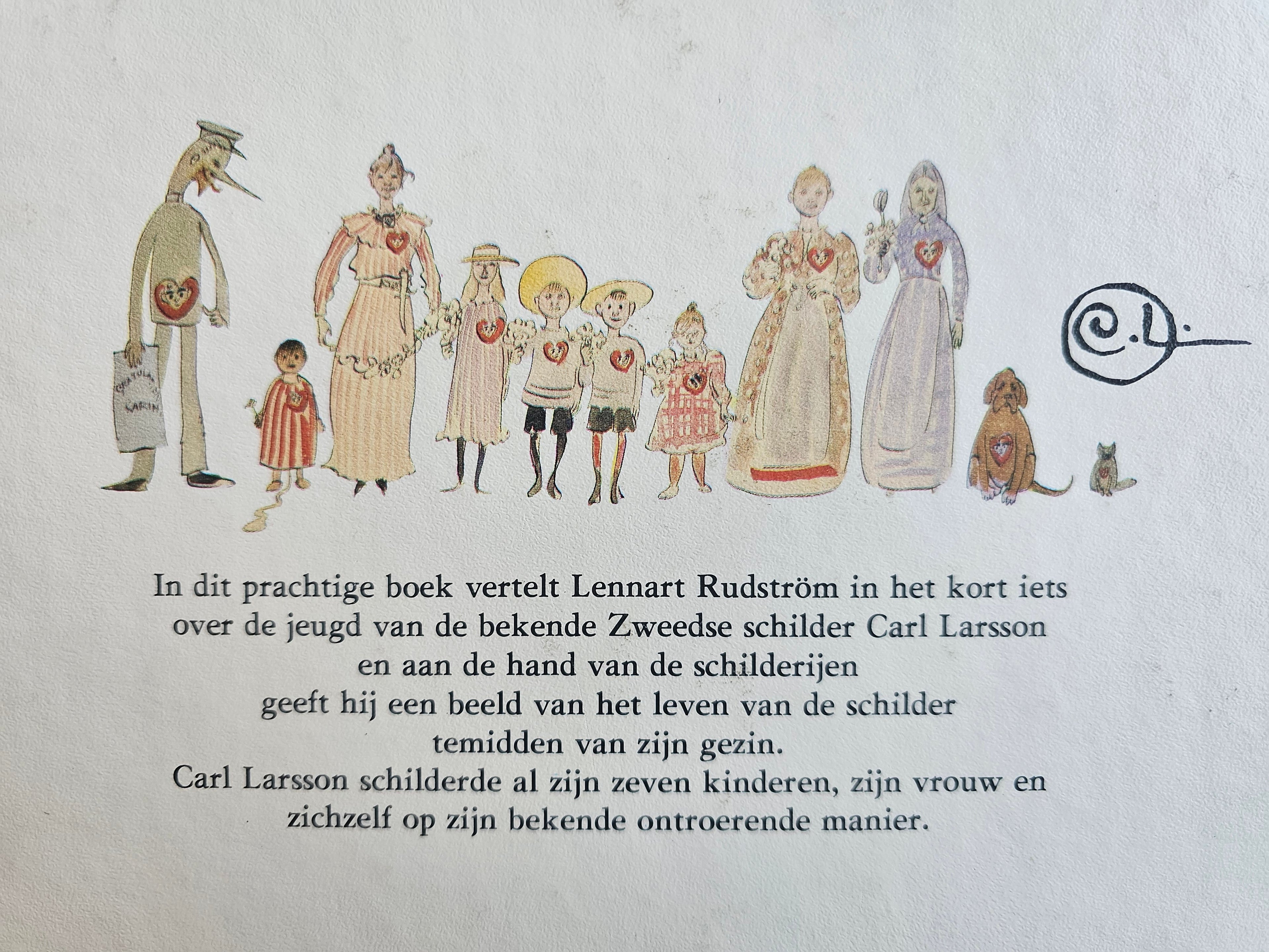 Carl Larsson ons gezin Bruna prentenboek